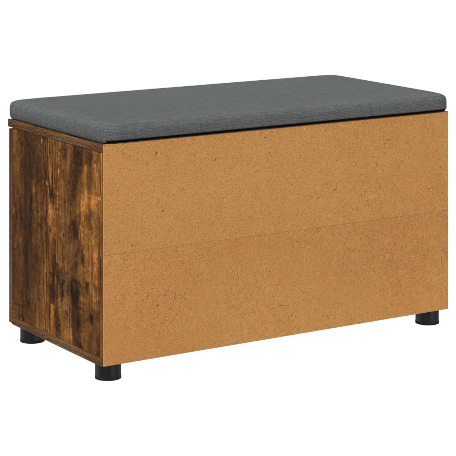 Banc d'entrée avec coussin Chêne Fumé 80 x 38 x 46 cm - XIOS