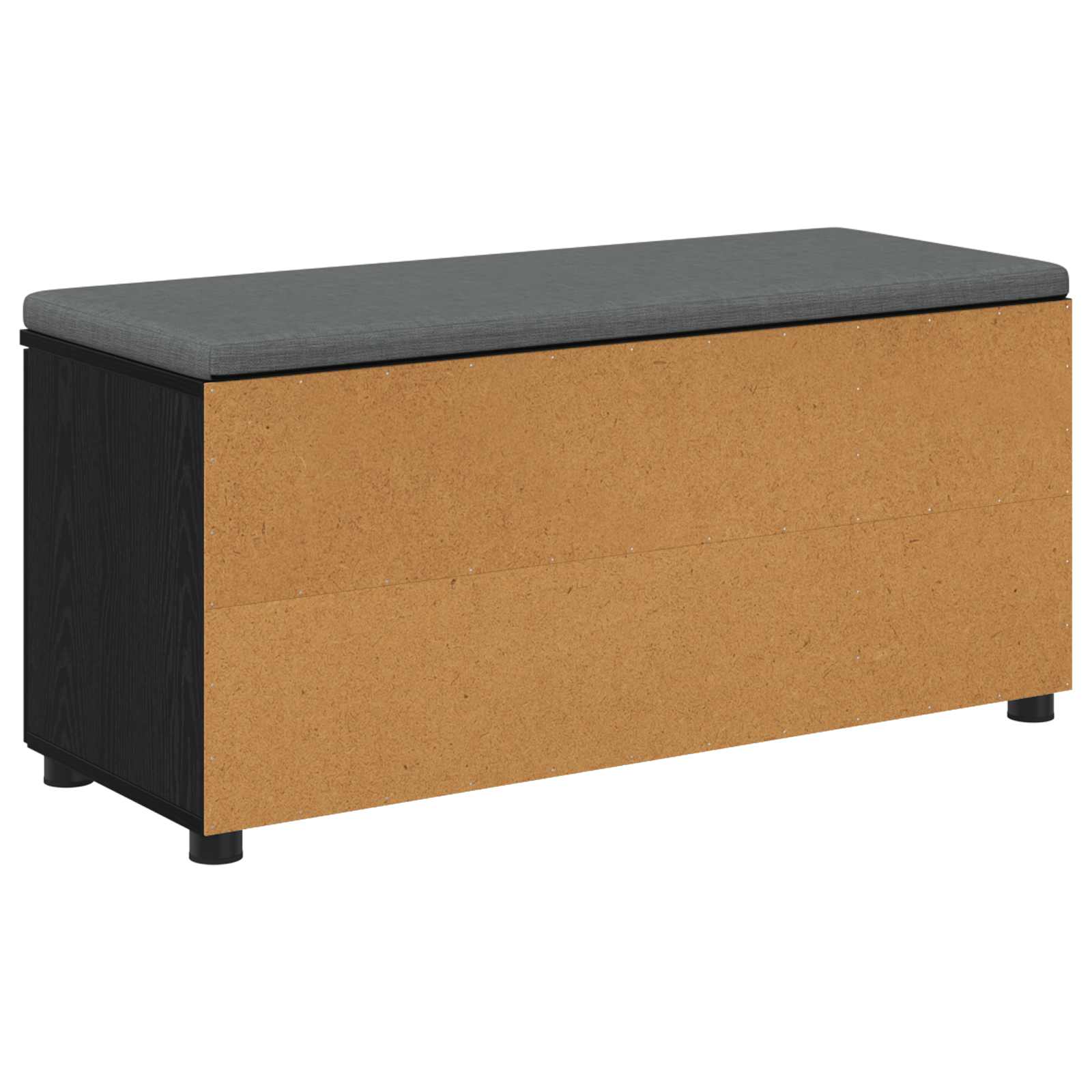 Banc d'entrée avec coussin Chêne Noir 100 x 38 x 46 cm - XIOS