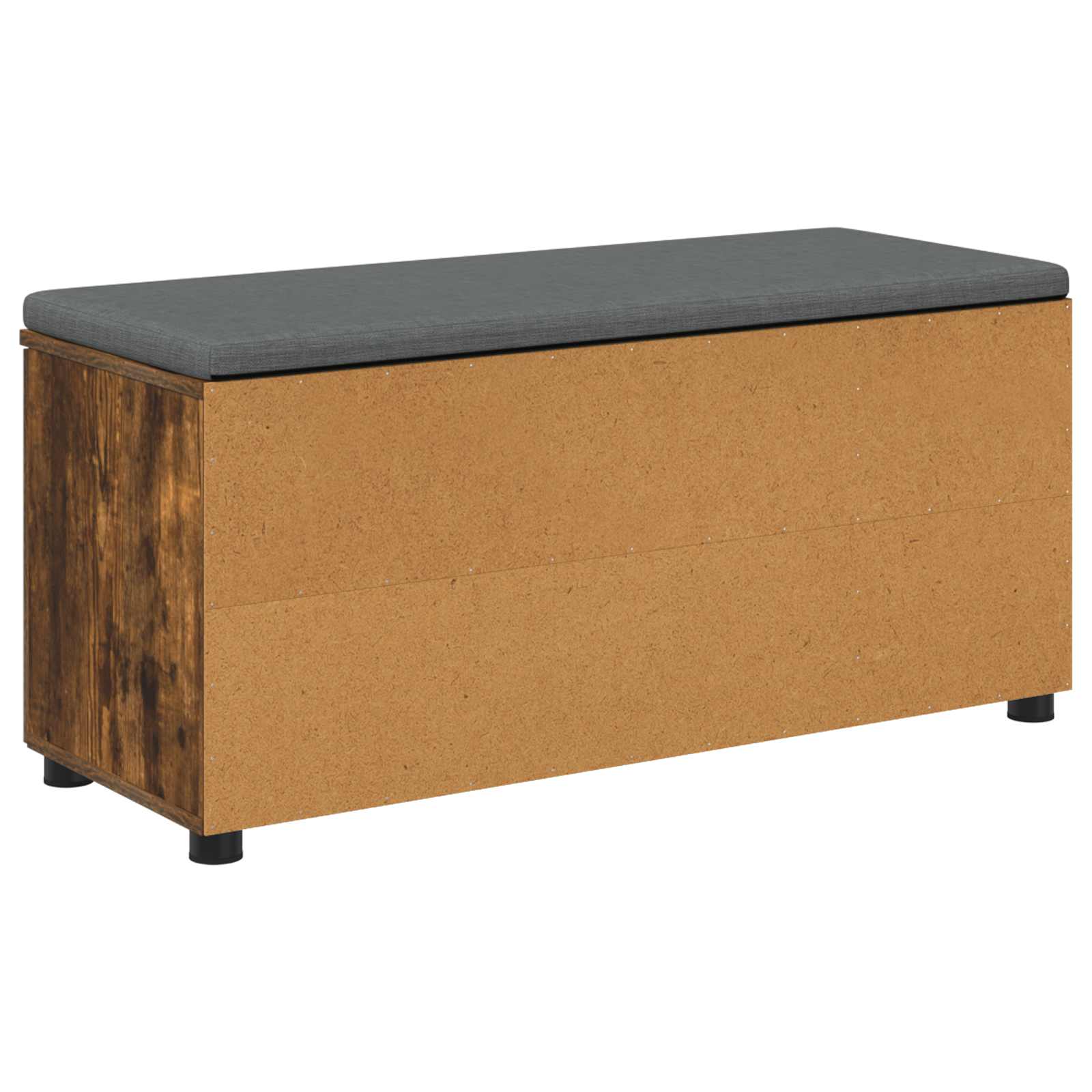 Banc d'entrée avec coussin Chêne Fumé 100 x 38 x 46 cm - XIOS
