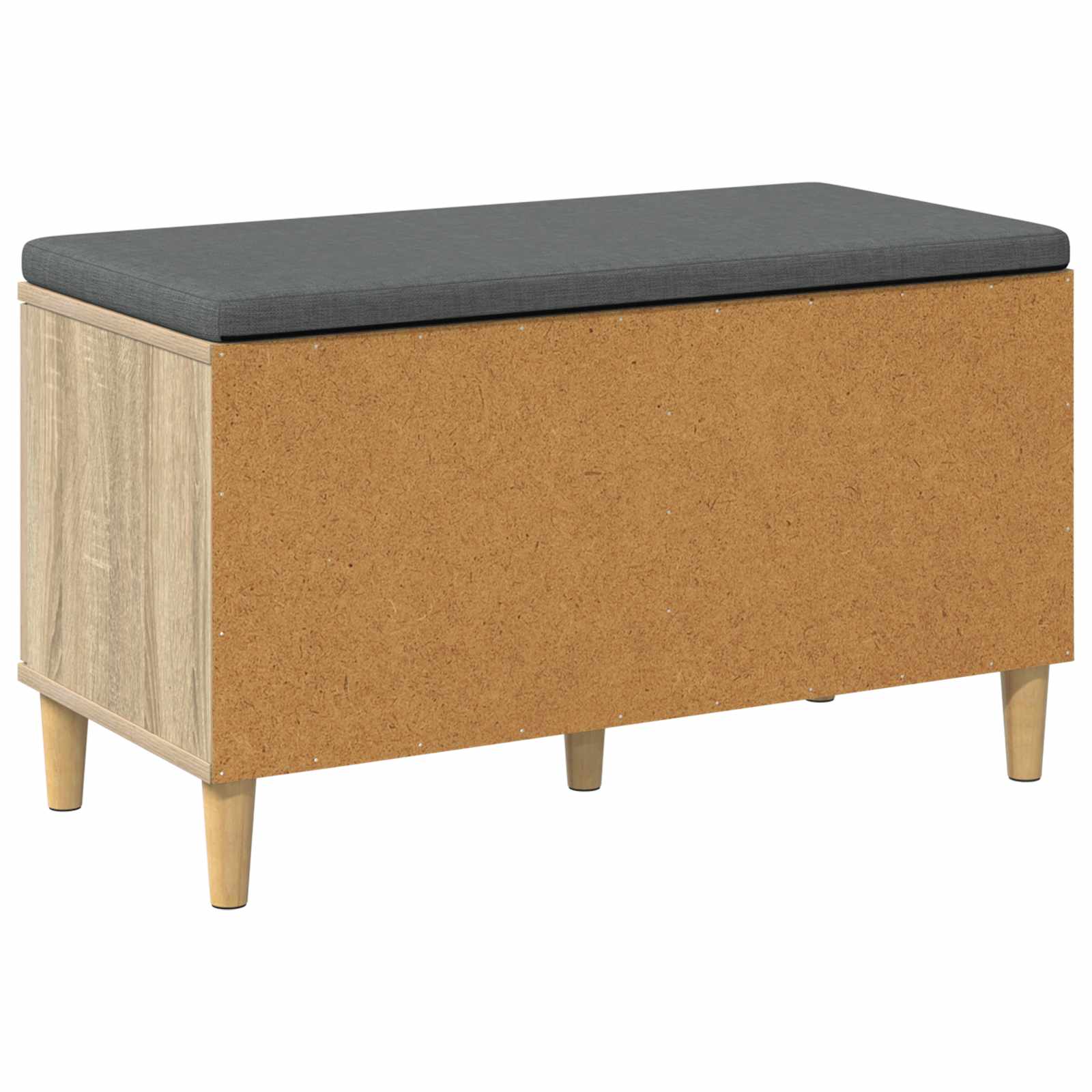 Banc d'entrée avec coussin Chêne Sonoma 80 x 38 x 46 cm - XIOS