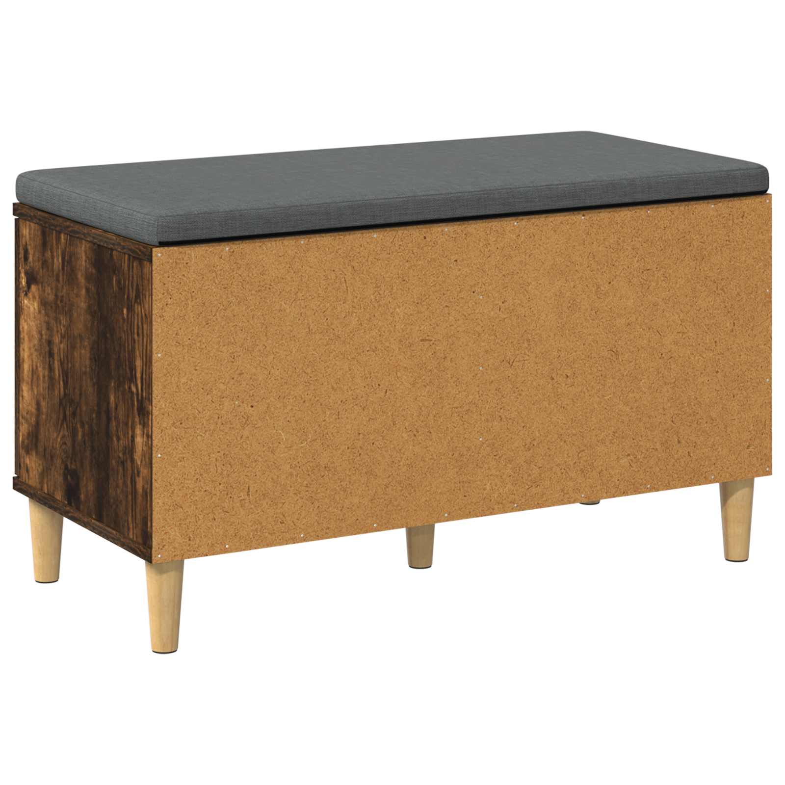 Banc d'entrée avec coussin Chêne Fumé 80 x 38 x 46 cm - XIOS
