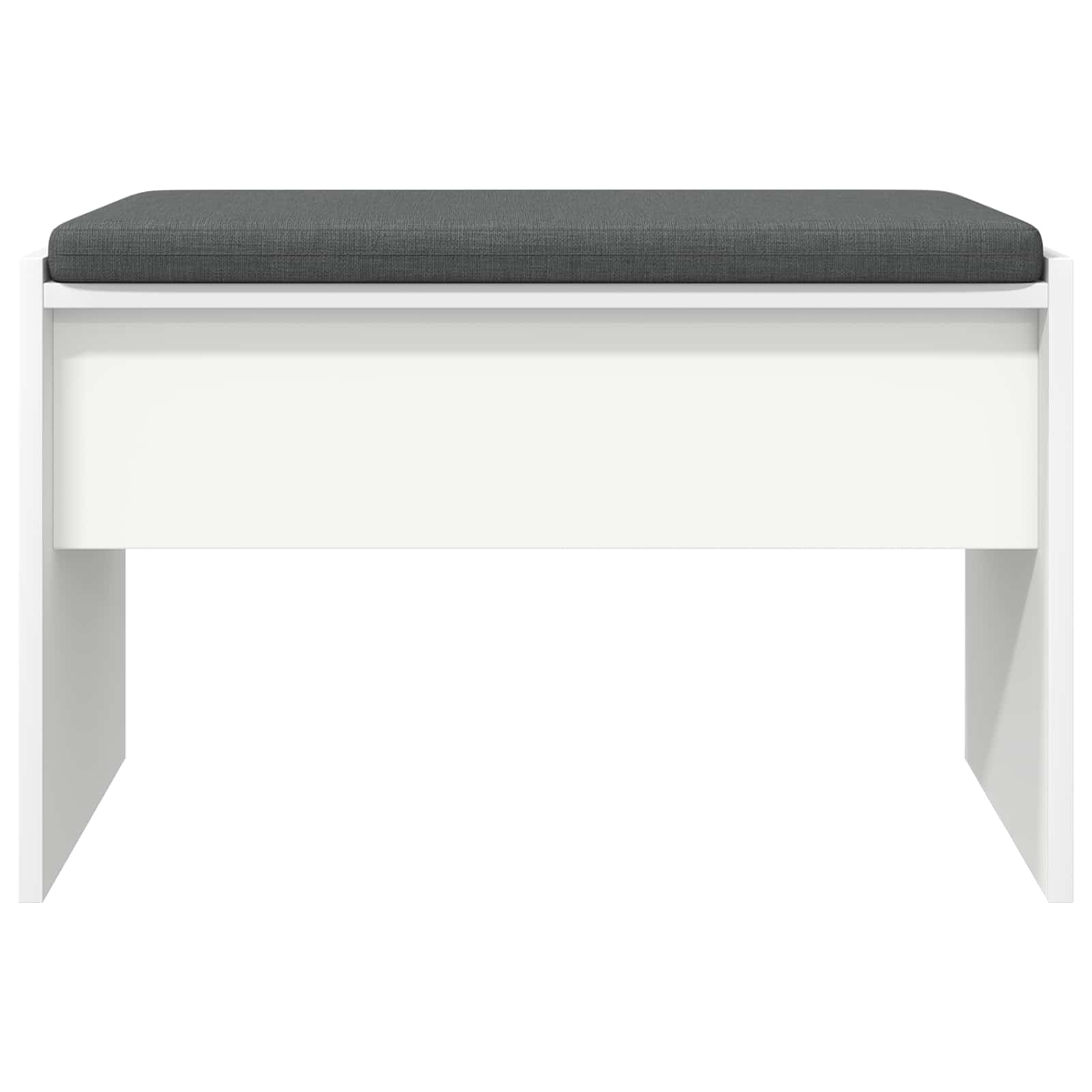 Banc d'entrée avec coussin Blanc 63 x 38 x 40 cm - XIOS