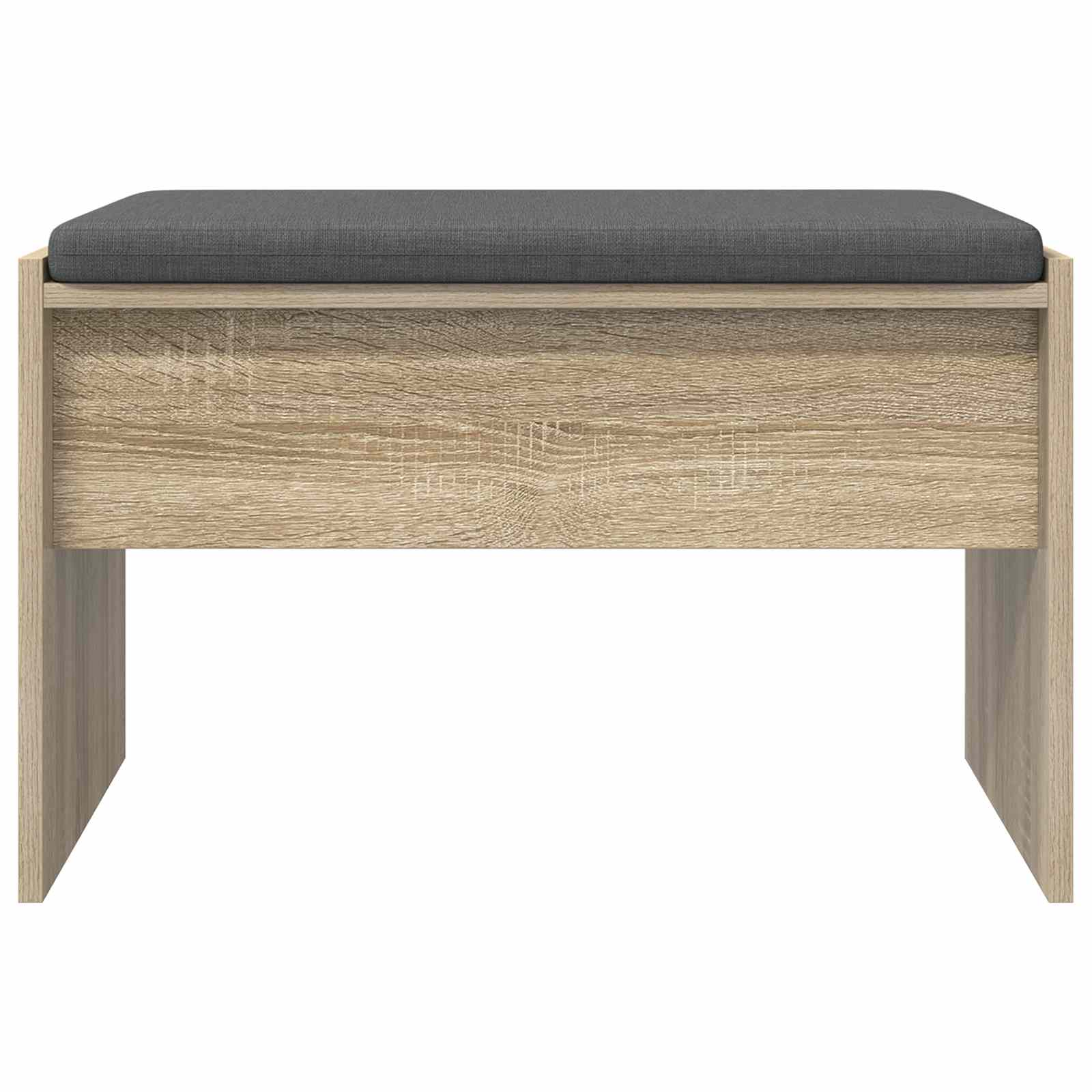 Banc d'entrée avec coussin Chêne Sonoma 63 x 38 x 40 cm - XIOS