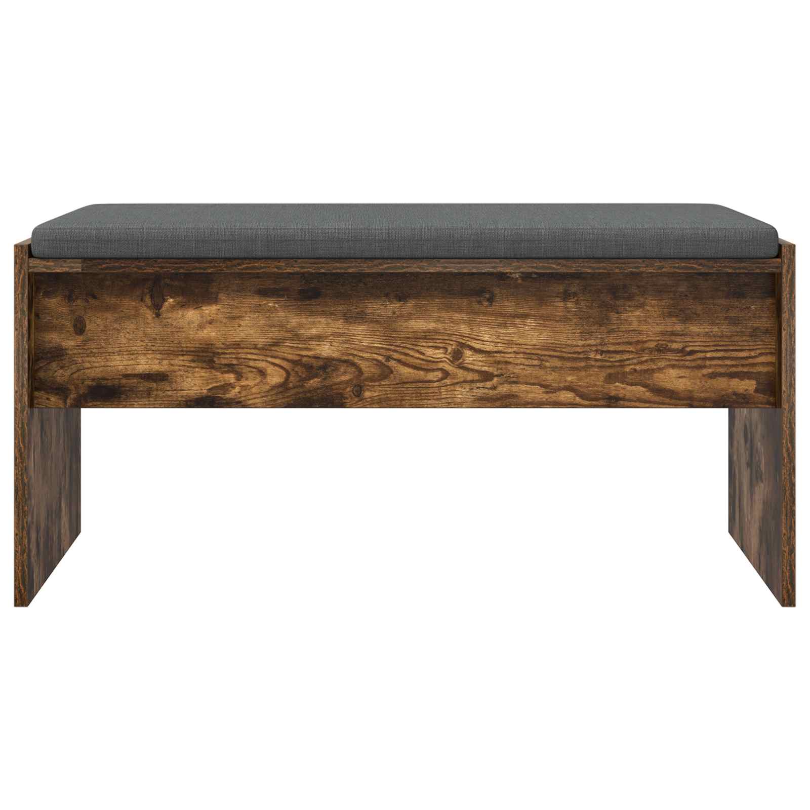 Banc d'entrée avec coussin Chêne fumé 83 x 38 x 40 cm - XIOS