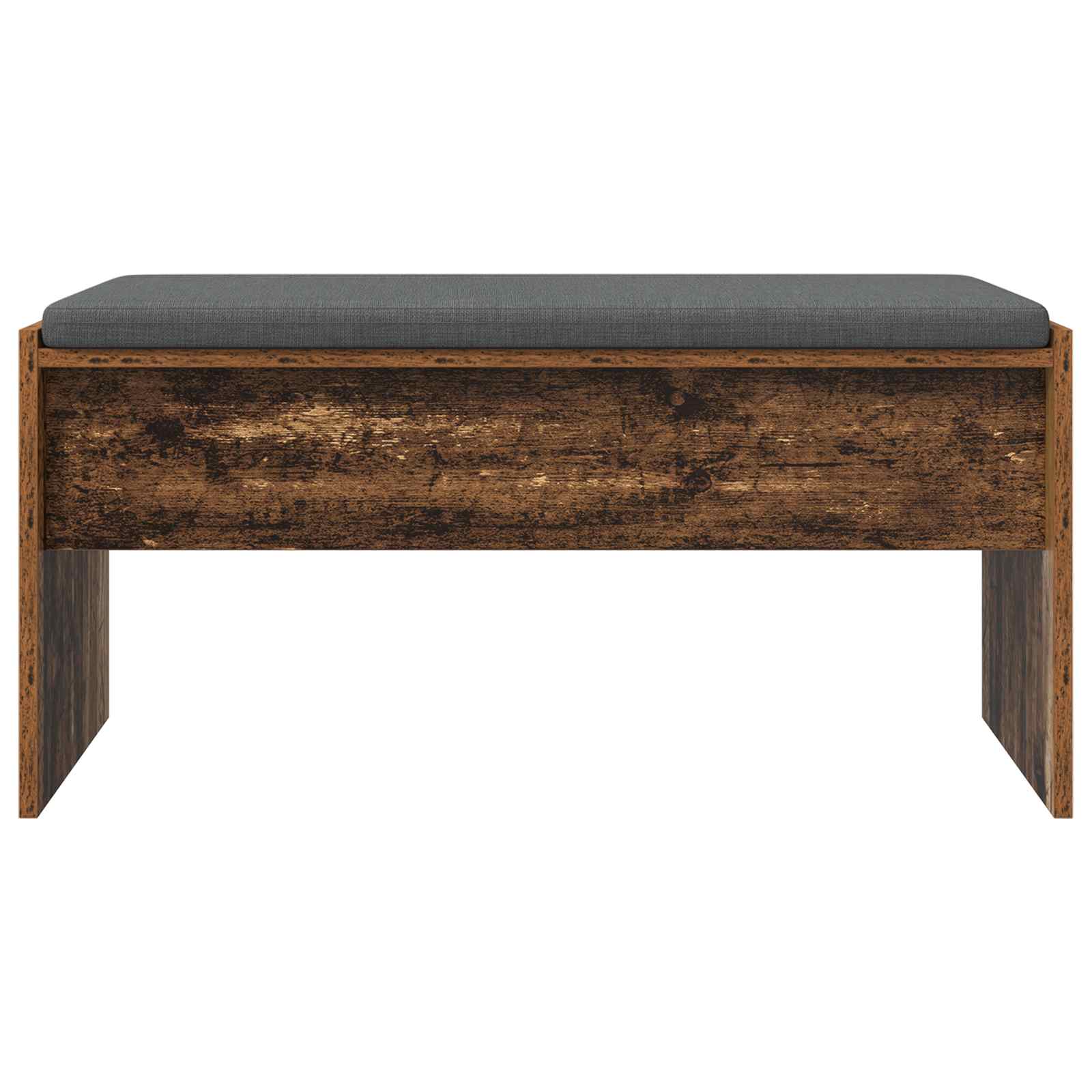 Banc d'entrée avec coussin Bois ancien 83 x 38 x 40 cm - XIOS