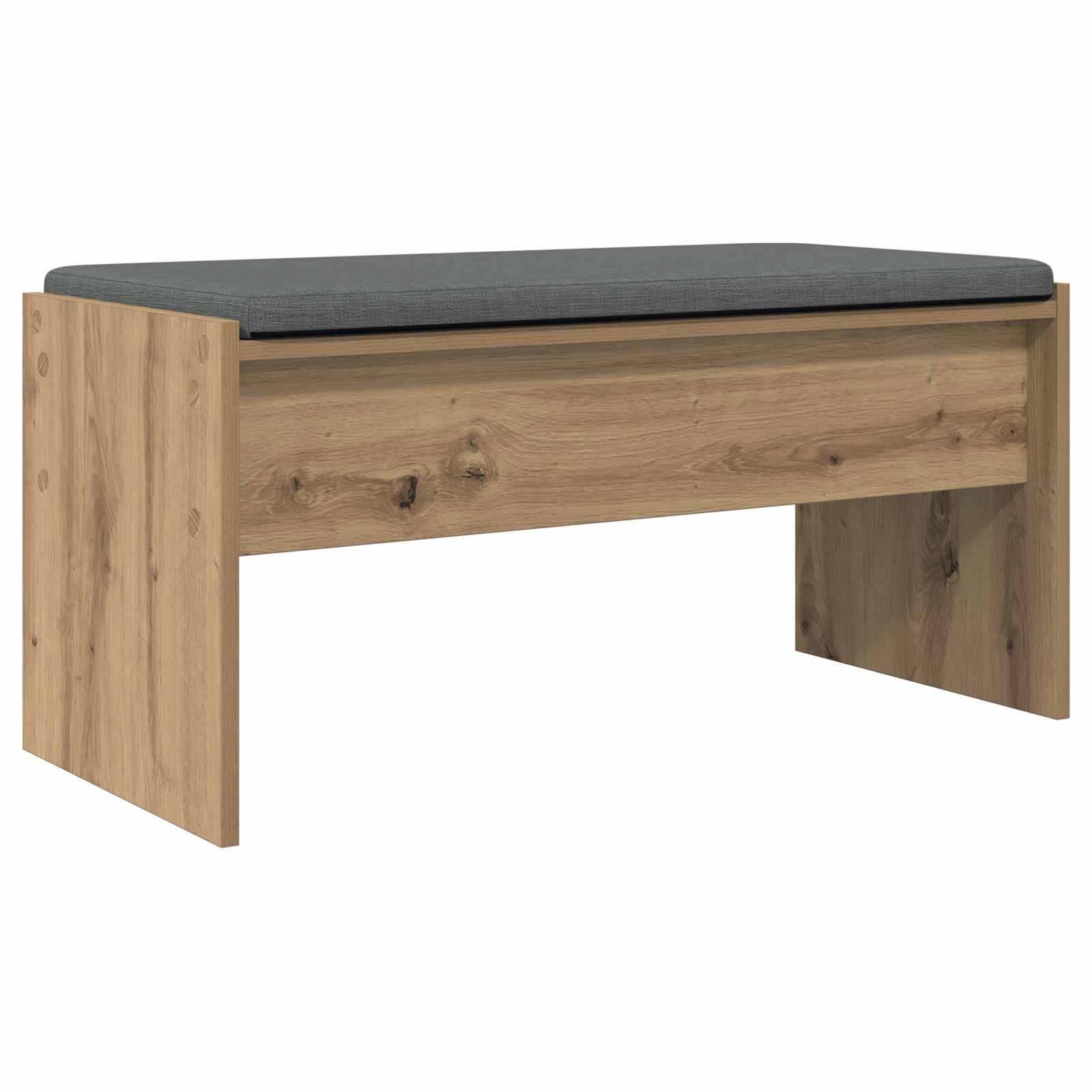Banc d'entrée Chêne artisanal 83 x 38 x 40 cm