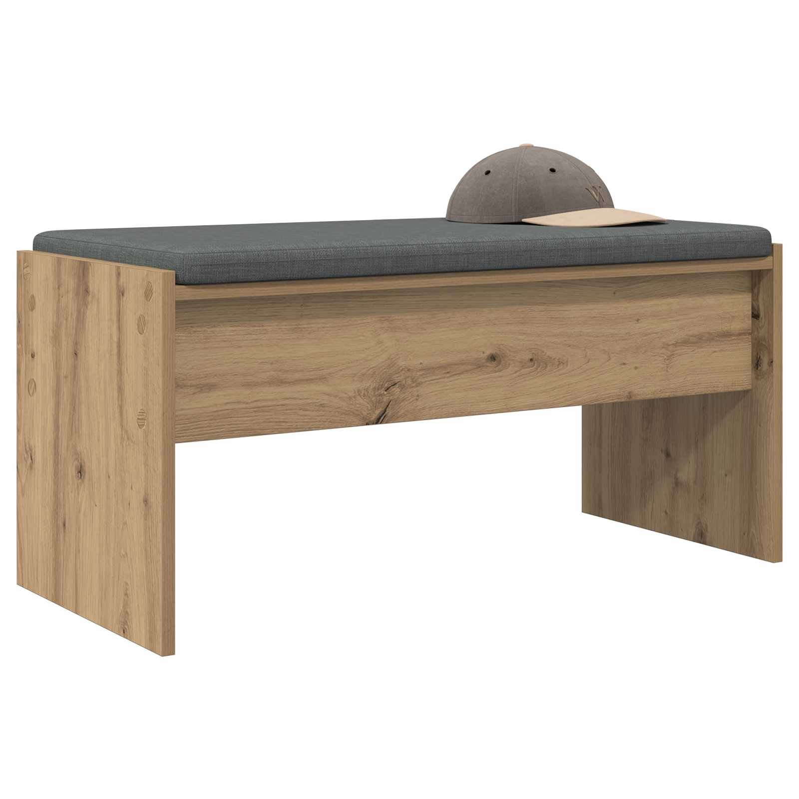 Banc d'entrée Chêne artisanal 83 x 38 x 40 cm