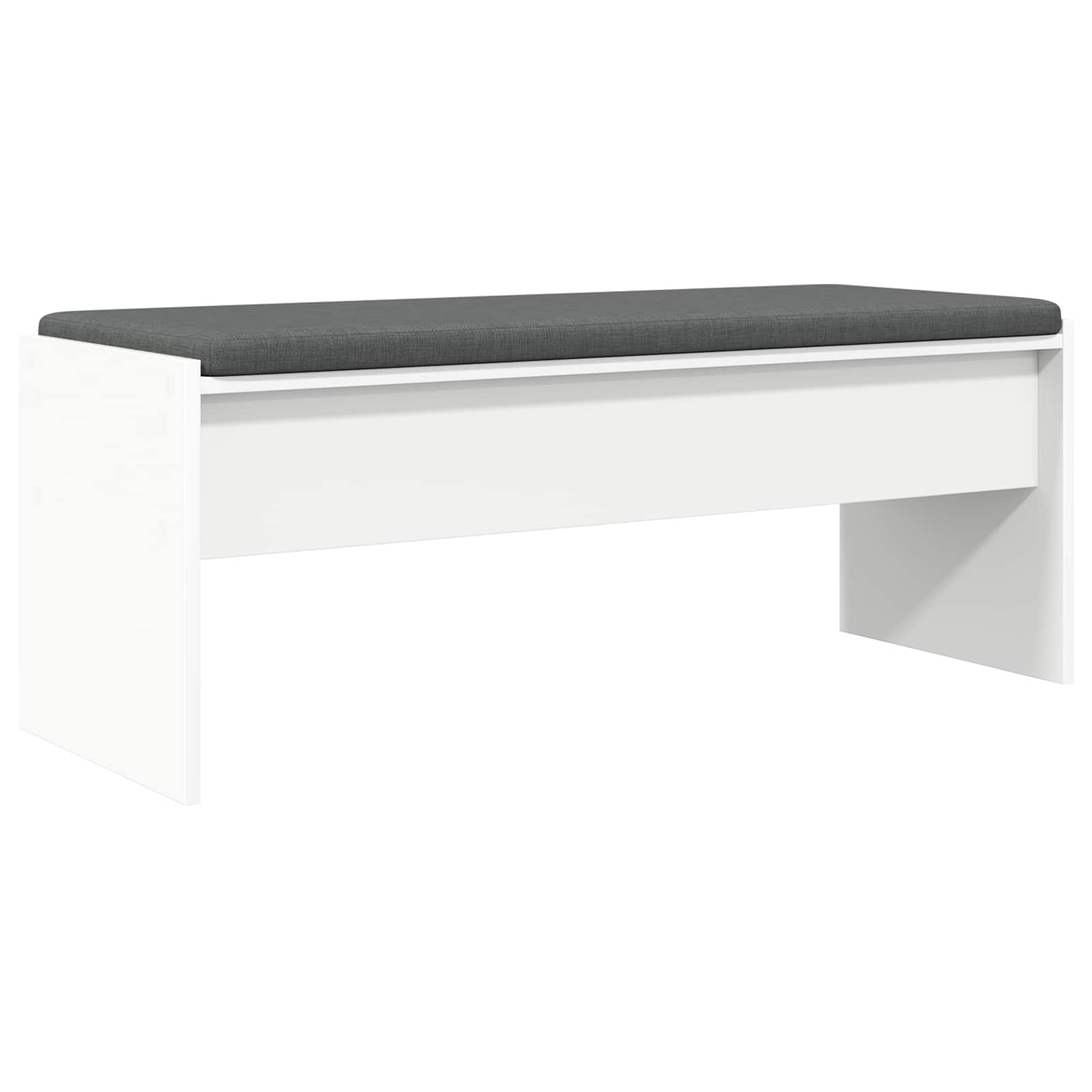 Banc d'entrée avec coussin Blanc 103 x 38 x 40 cm - XIOS