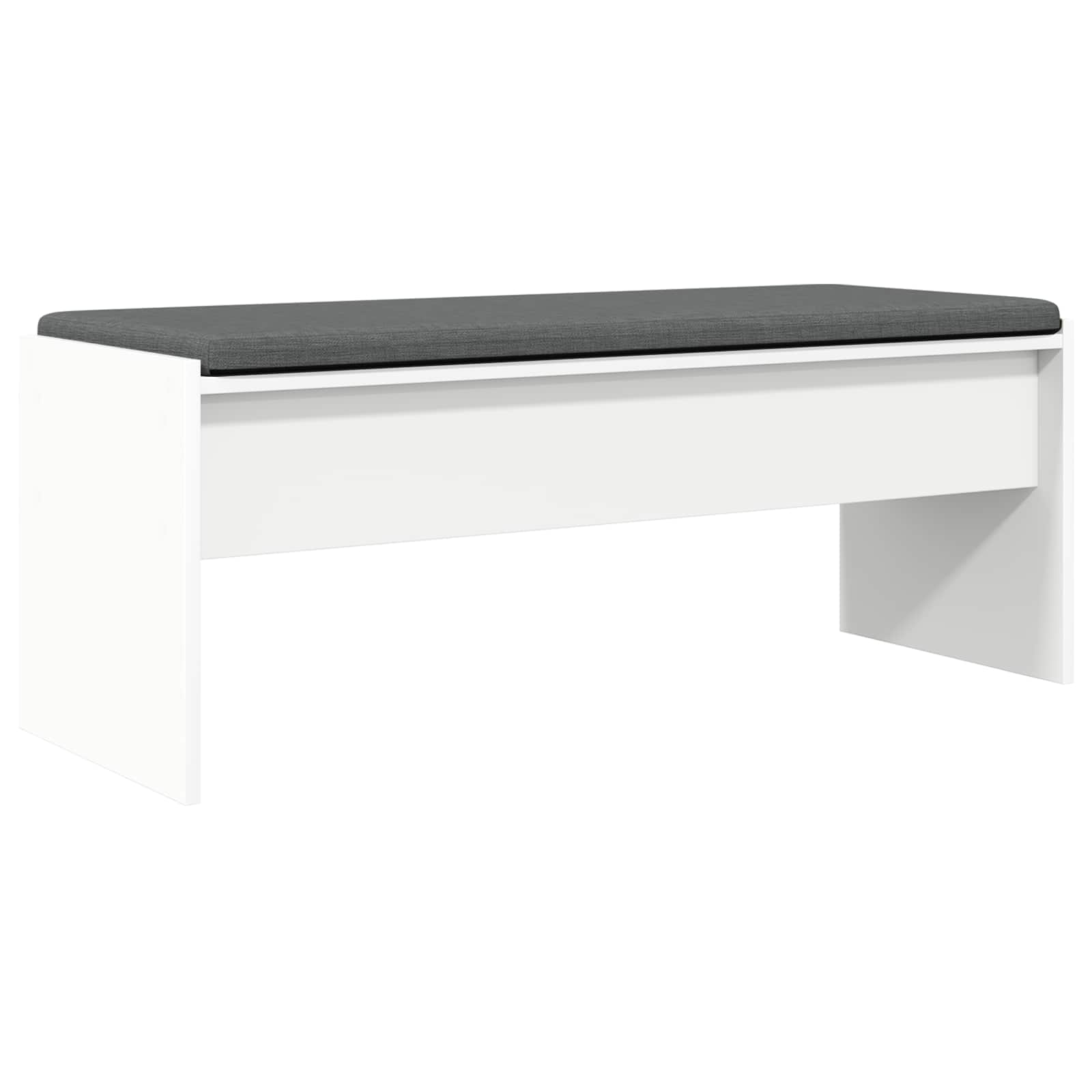 Banc d'entrée avec coussin Blanc 103 x 38 x 40 cm - XIOS