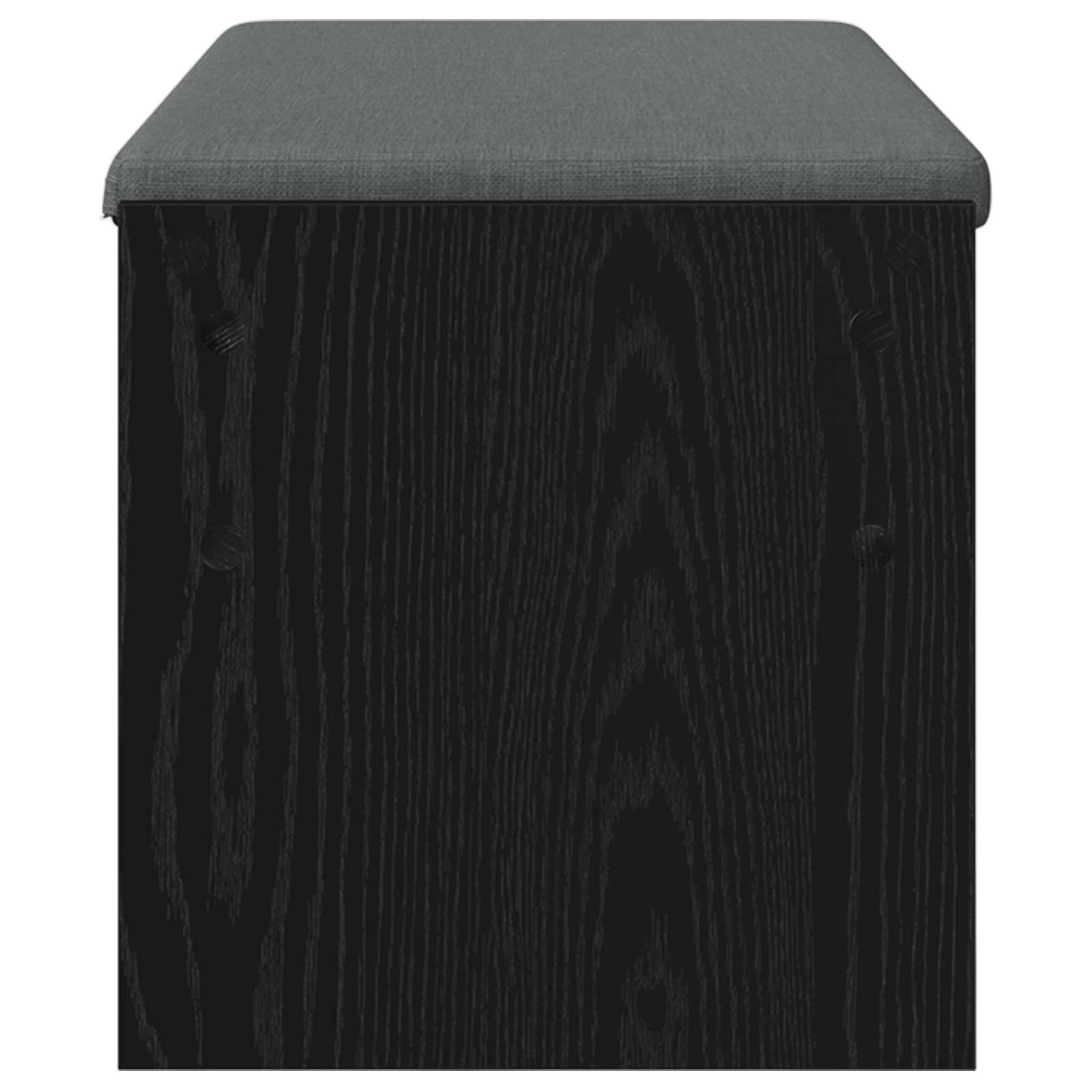 Banc d'entrée avec coussin Chêne noir 103 x 38 x 40 cm - XIOS