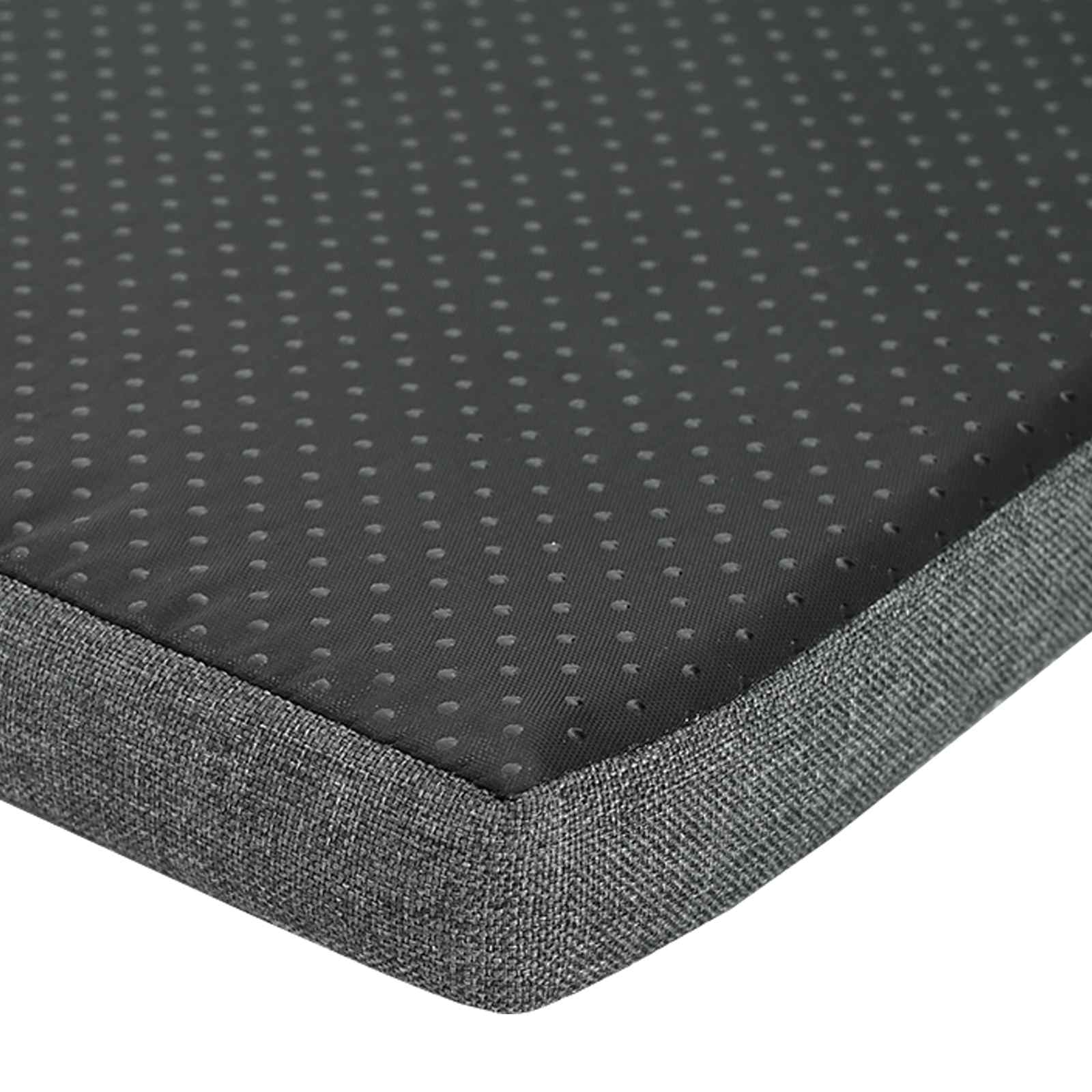 Banc d'entrée avec coussin Gris béton 103 x 38 x 40 cm - XIOS