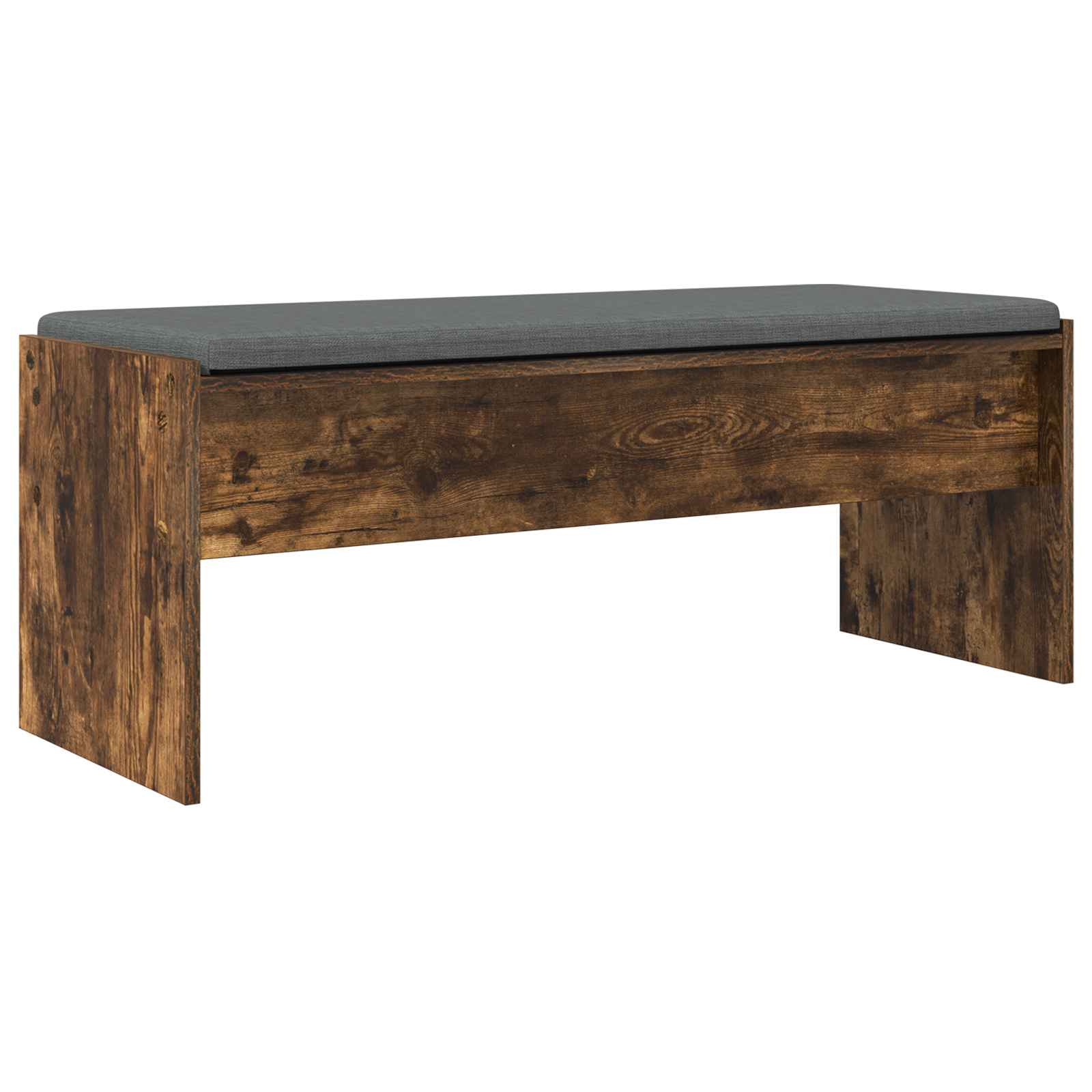 Banc d'entrée avec coussin Chêne fumé 103 x 38 x 40 cm - XIOS
