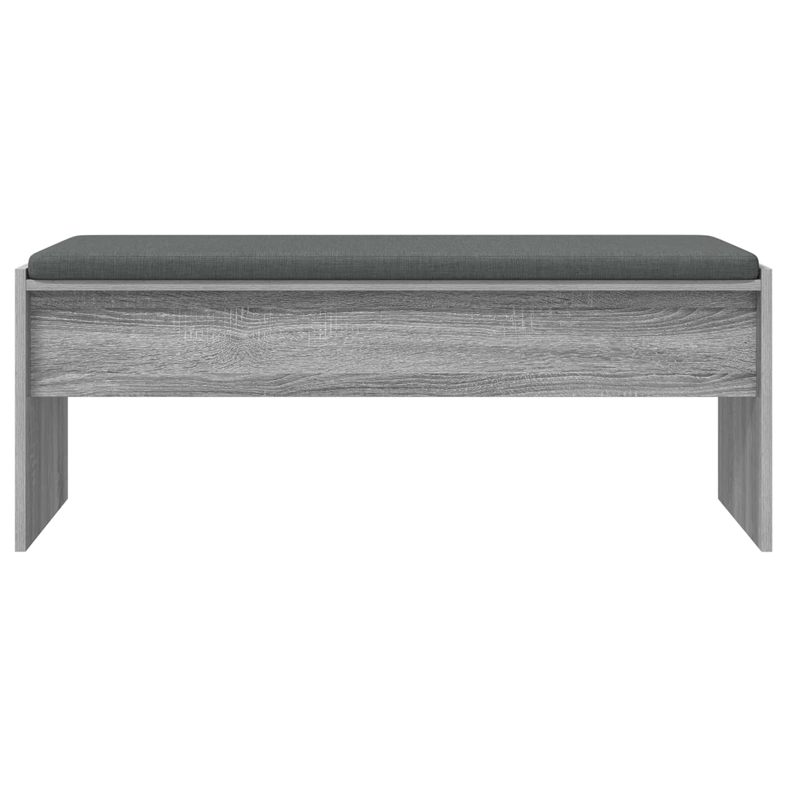 Banc d'entrée avec coussin Gris Sonoma 103 x 38 x 40 cm - XIOS