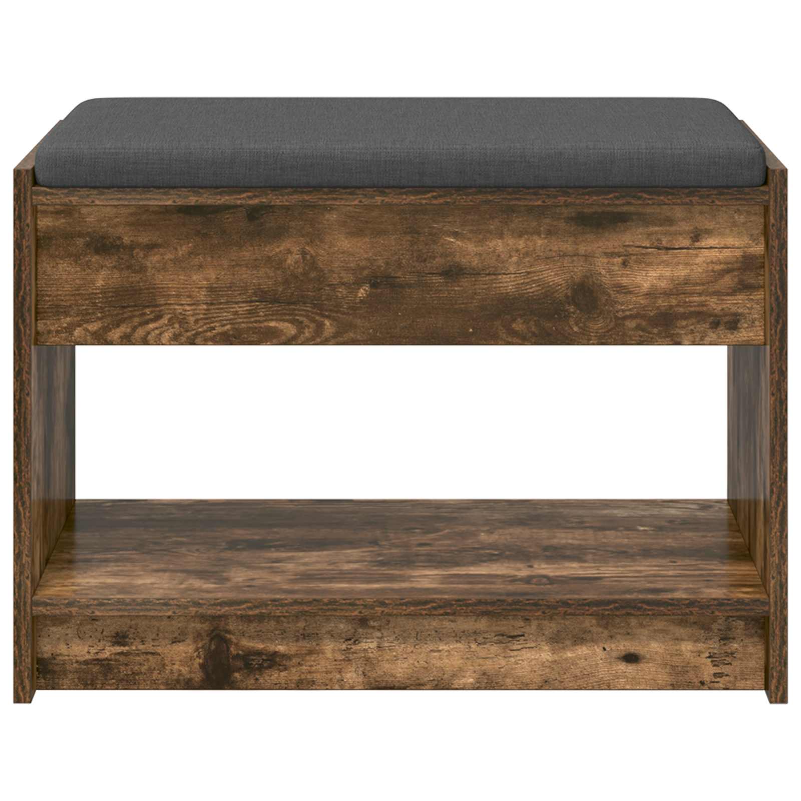 Banc d'entrée avec coussin Chêne Fumé 63 x 38 x 45 cm - XIOS