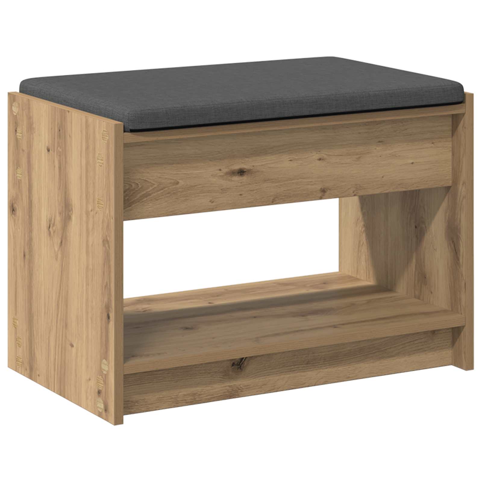 Banc d'entrée Chêne Artisanal 63 x 38 x 45 cm - XIOS