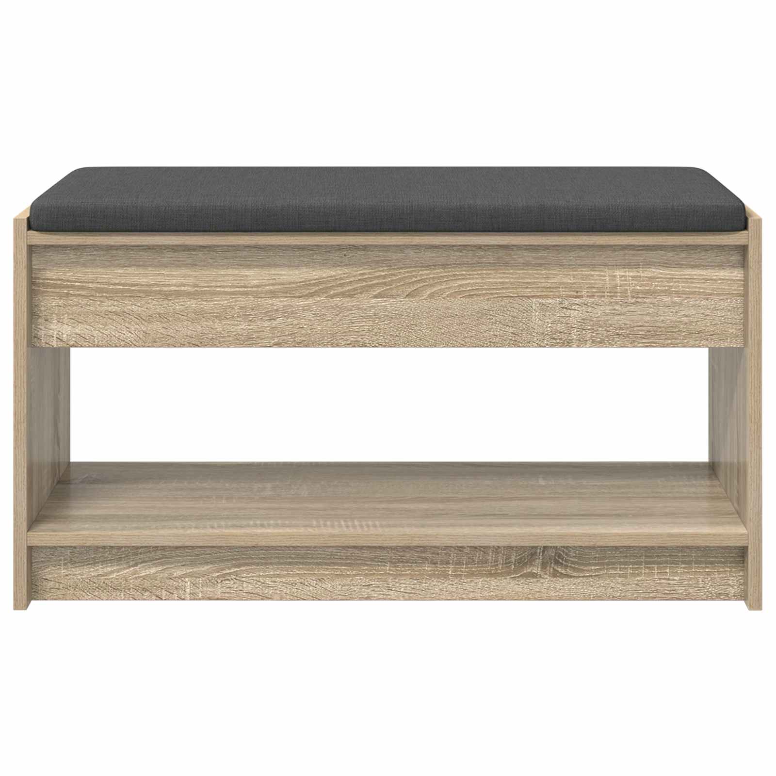 Banc d'entrée avec coussin Chêne Sonoma 83 x 38 x 45 cm - XIOS