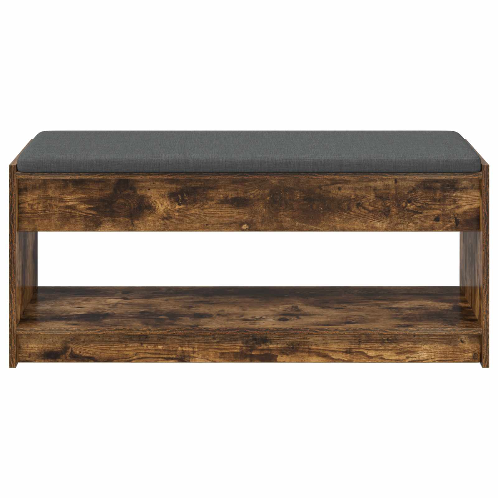 Banc d'entrée avec coussin Chêne fumé 103 x 38 x 45 cm - XIOS