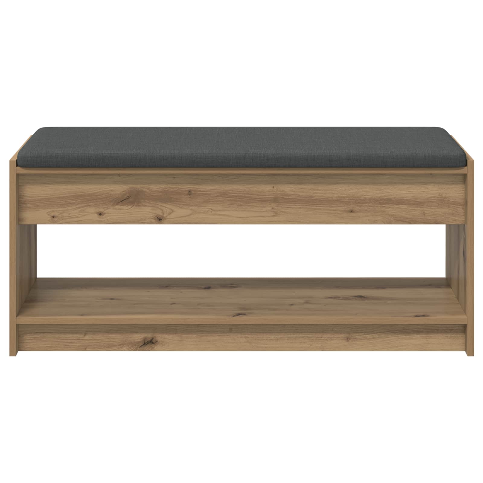 Banc d'entrée avec coussin Chêne artisanal 103 x 38 x 45 cm - XIOS