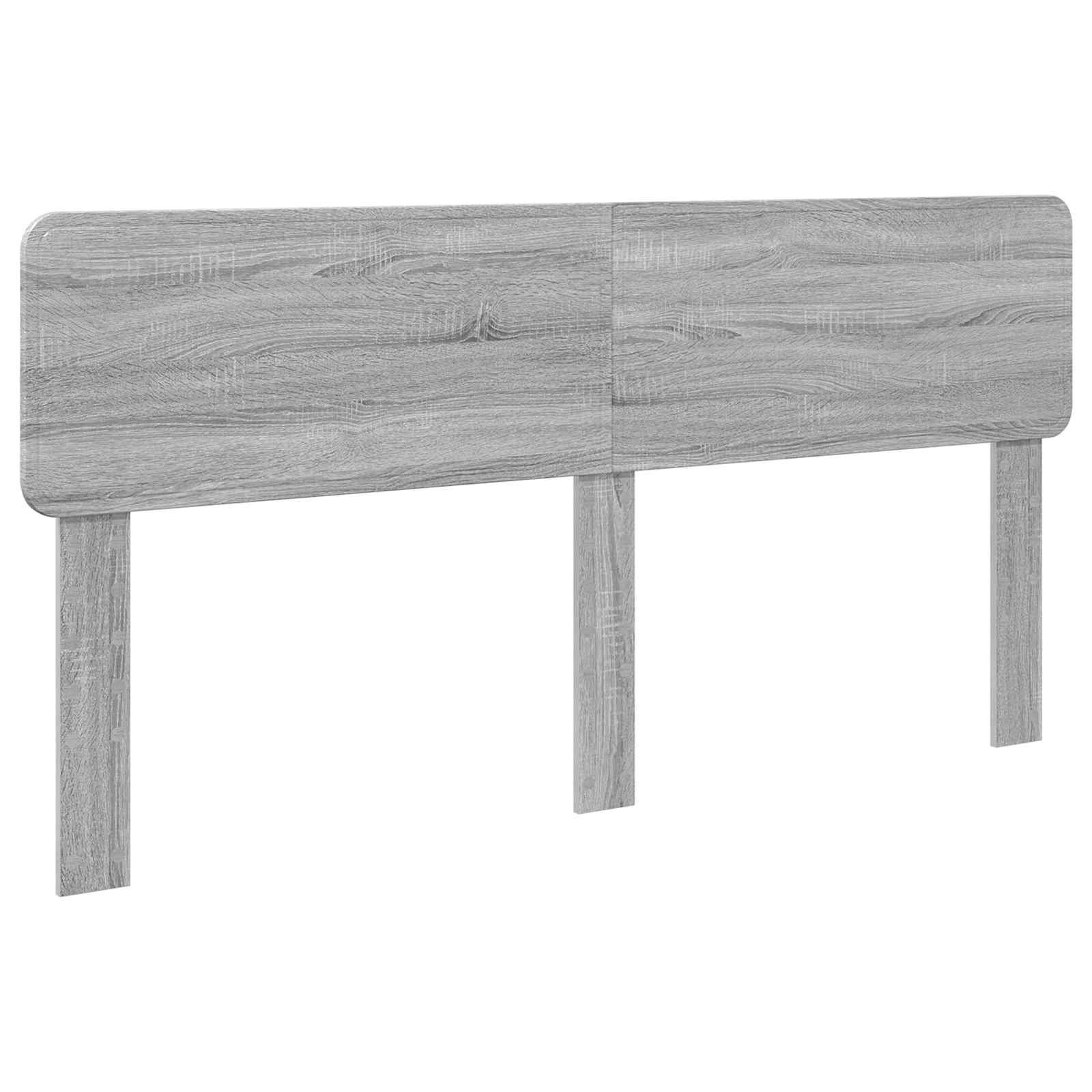 Cadre de lit Gris Sonoma 200 x 200 cm Pin massif - XIOS