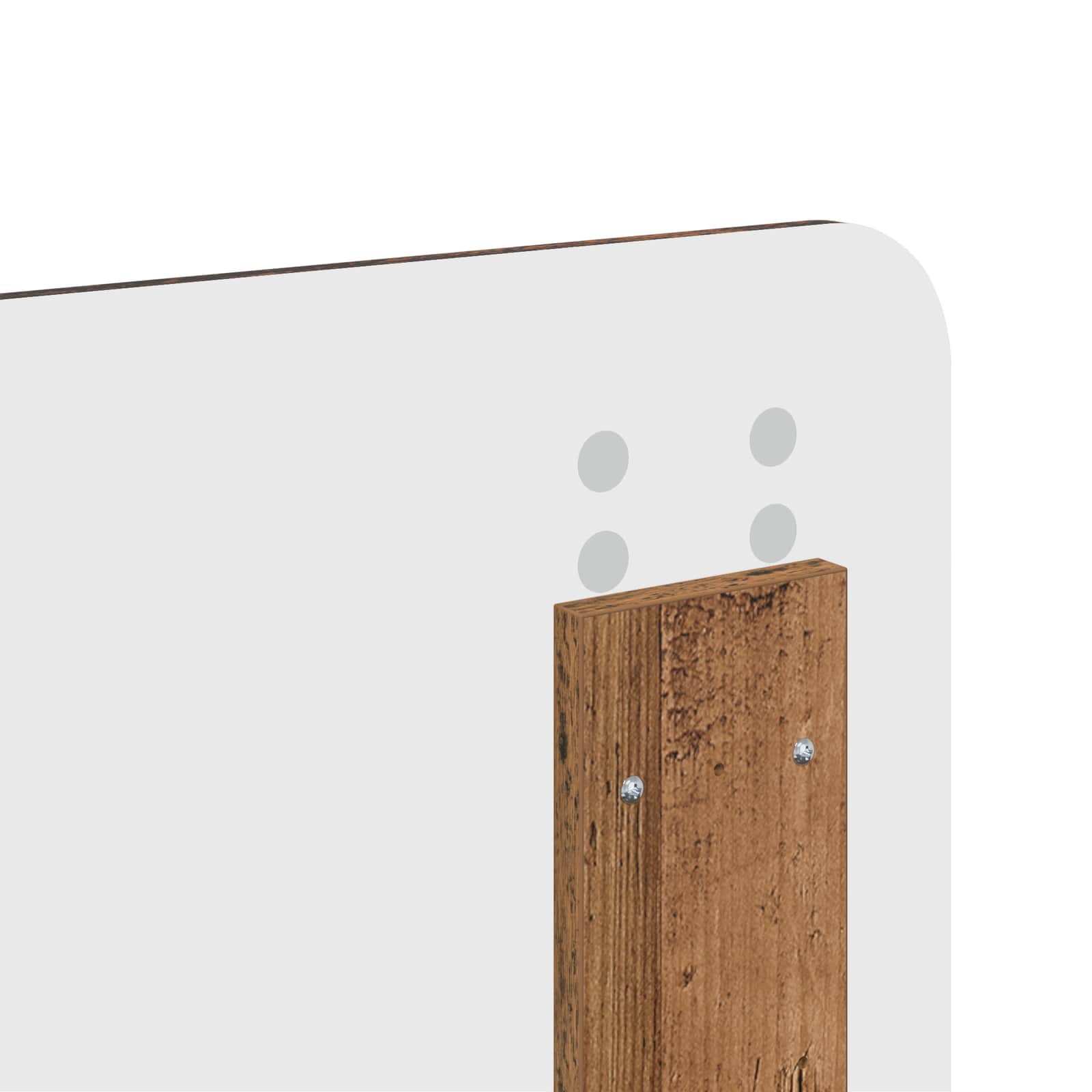 Cadre de lit Bois ancien 150 x 200 cm Pin massif - XIOS