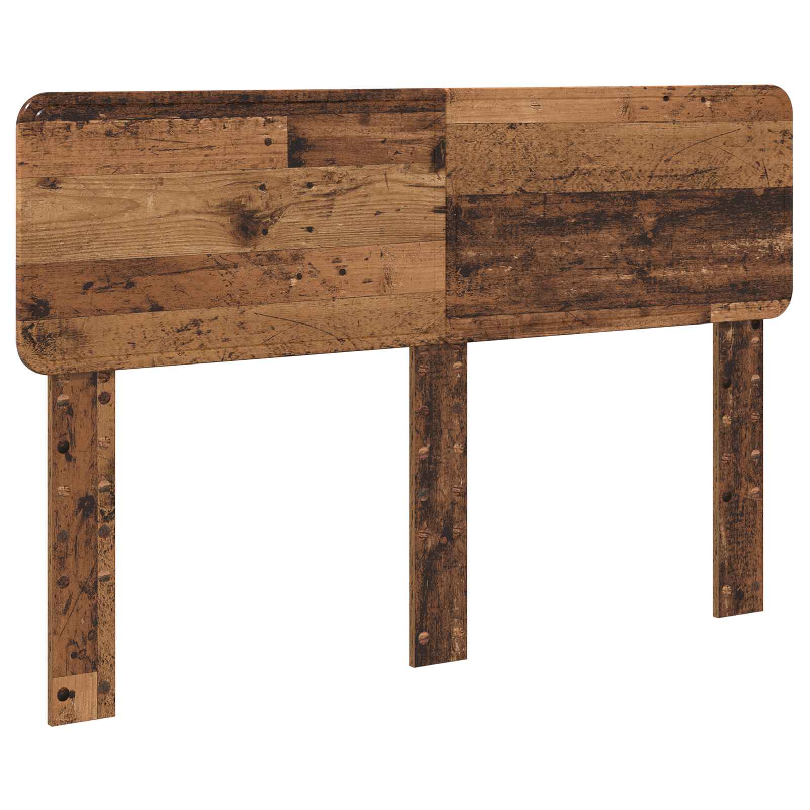 Cadre de lit Bois ancien 140 x 190 cm Pin massif - XIOS