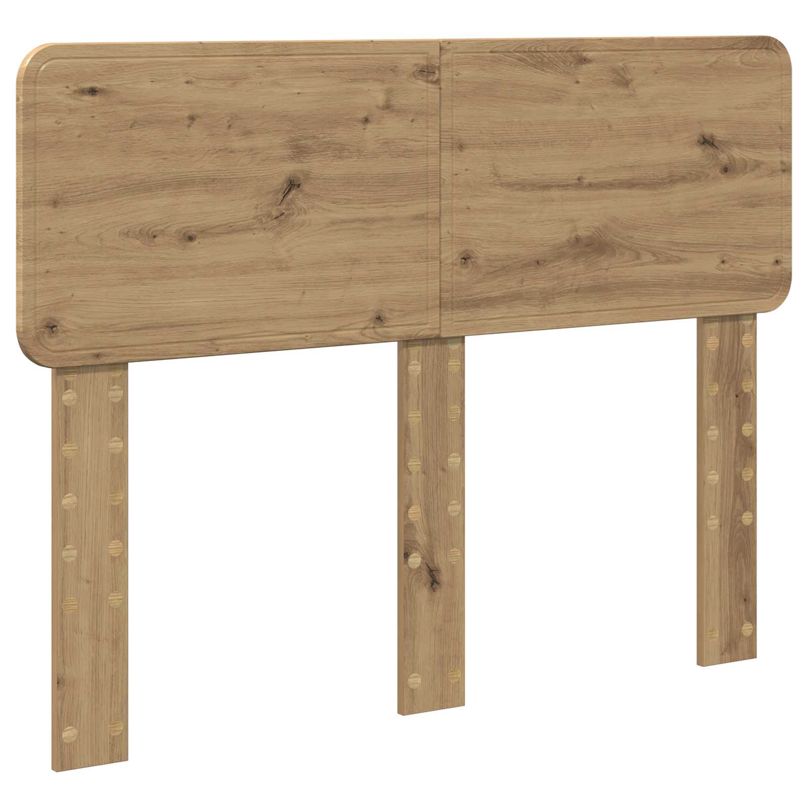 Cadre de lit Chêne artisan 120 x 190 cm Pin massif - XIOS