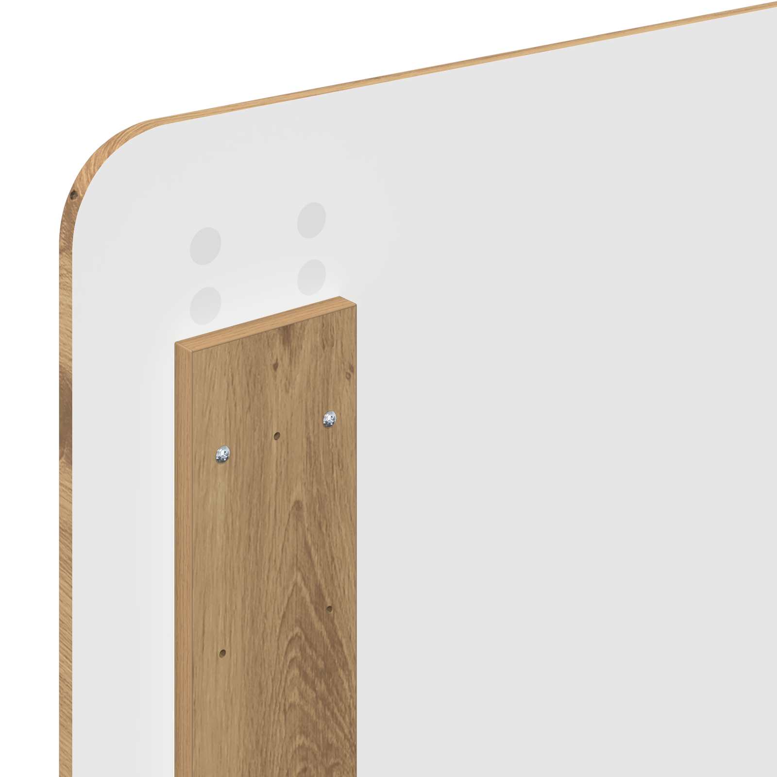 Cadre de lit Chêne artisan 75 x 190 cm Pin massif - XIOS