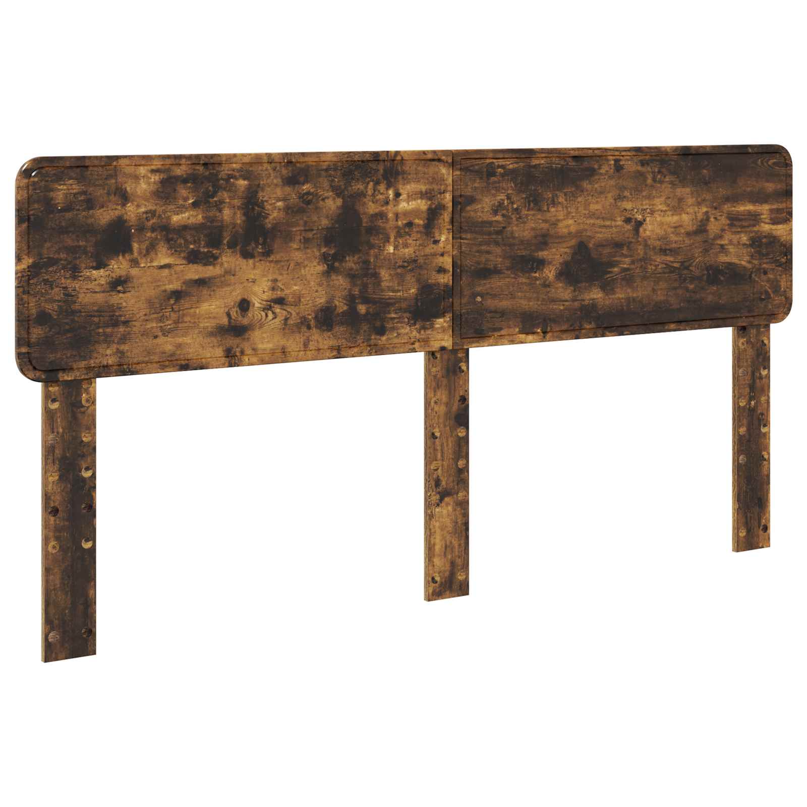 Lit de Rangement Chêne fumé 180 x 200 cm Bois d'ingénierie - XIOS