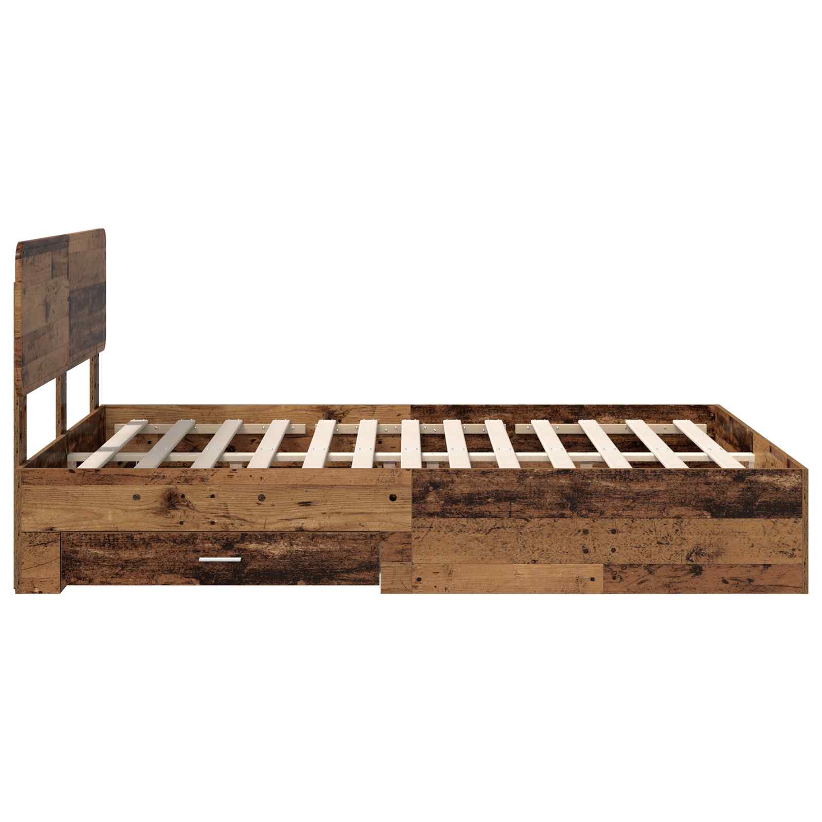 Cadre de lit Bois ancien 140 x 190 cm Bois d'ingénierie - XIOS