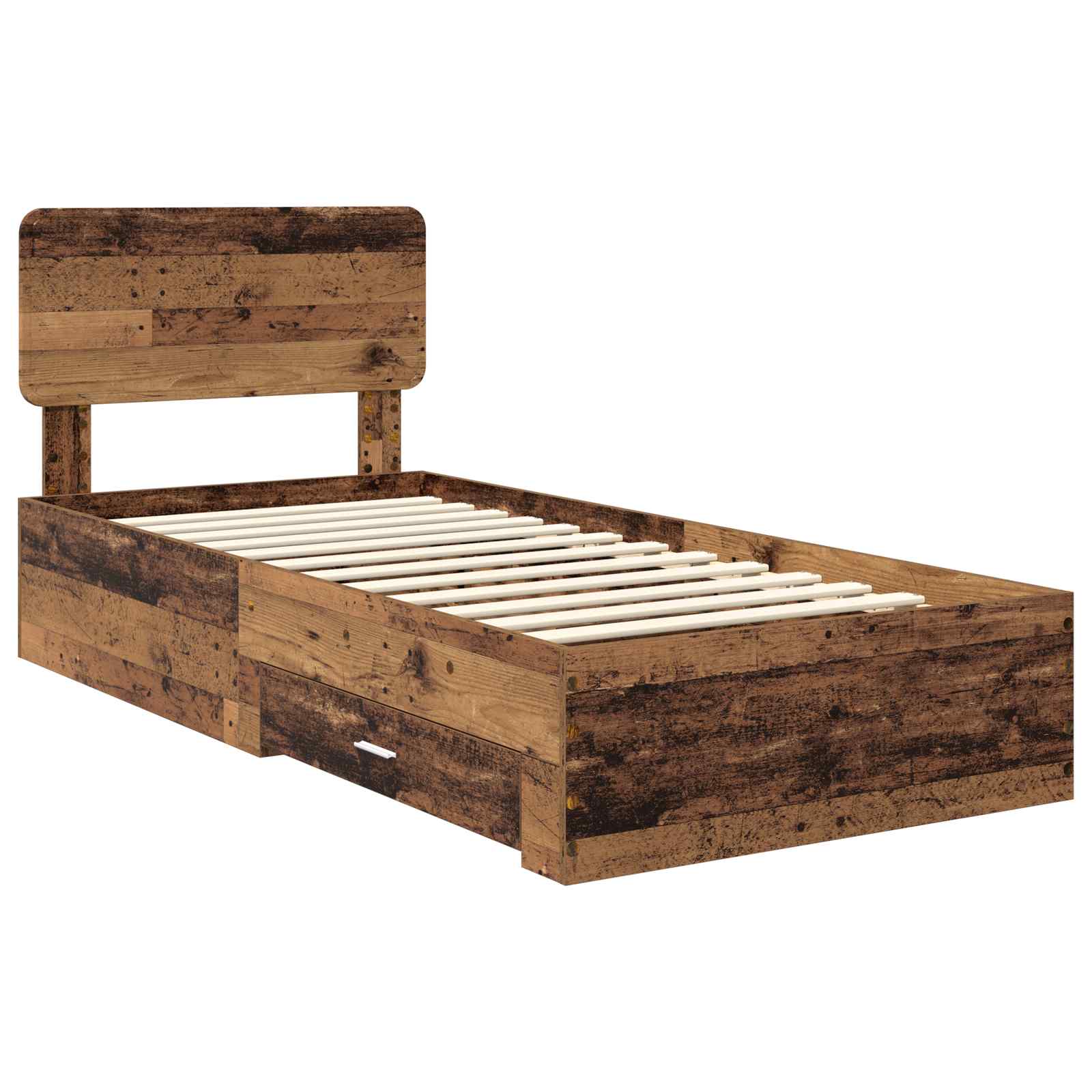 Cadre de lit Bois ancien 100 x 200 cm Bois d'ingénierie - XIOS