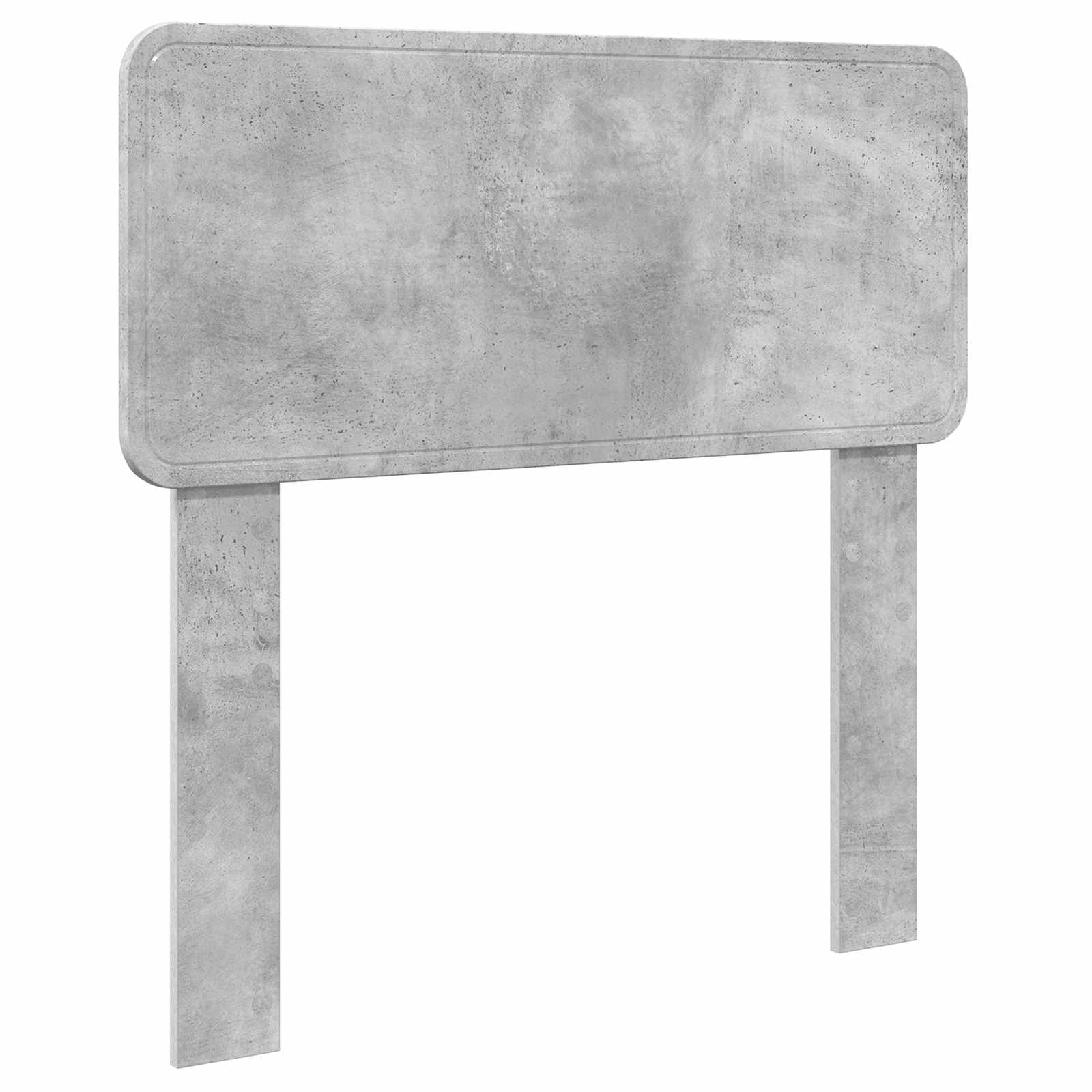 Cadre de lit Gris béton 90 x 190 cm Bois d'ingénierie - XIOS
