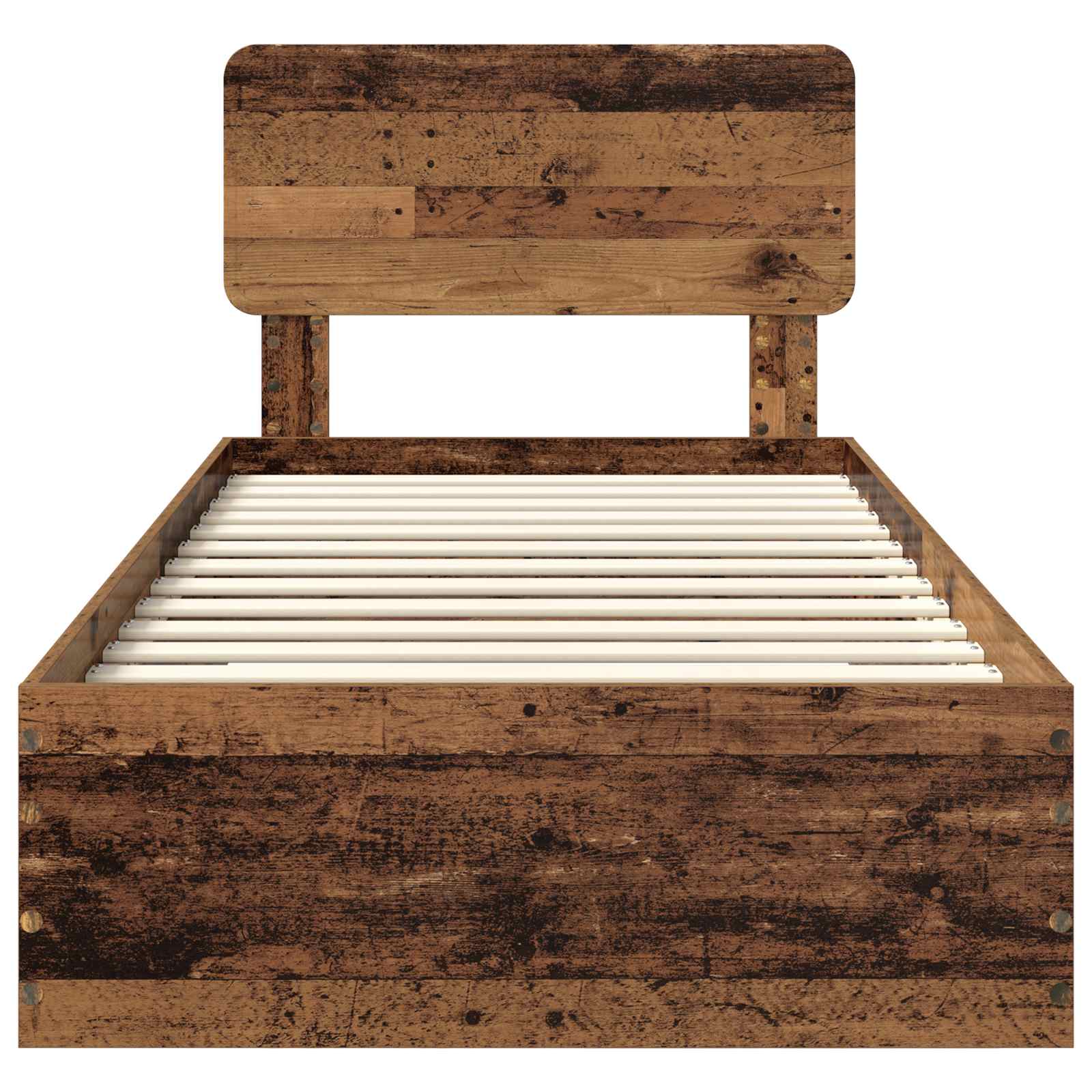 Cadre de lit Bois ancien 90 x 190 cm Bois d'ingénierie - XIOS