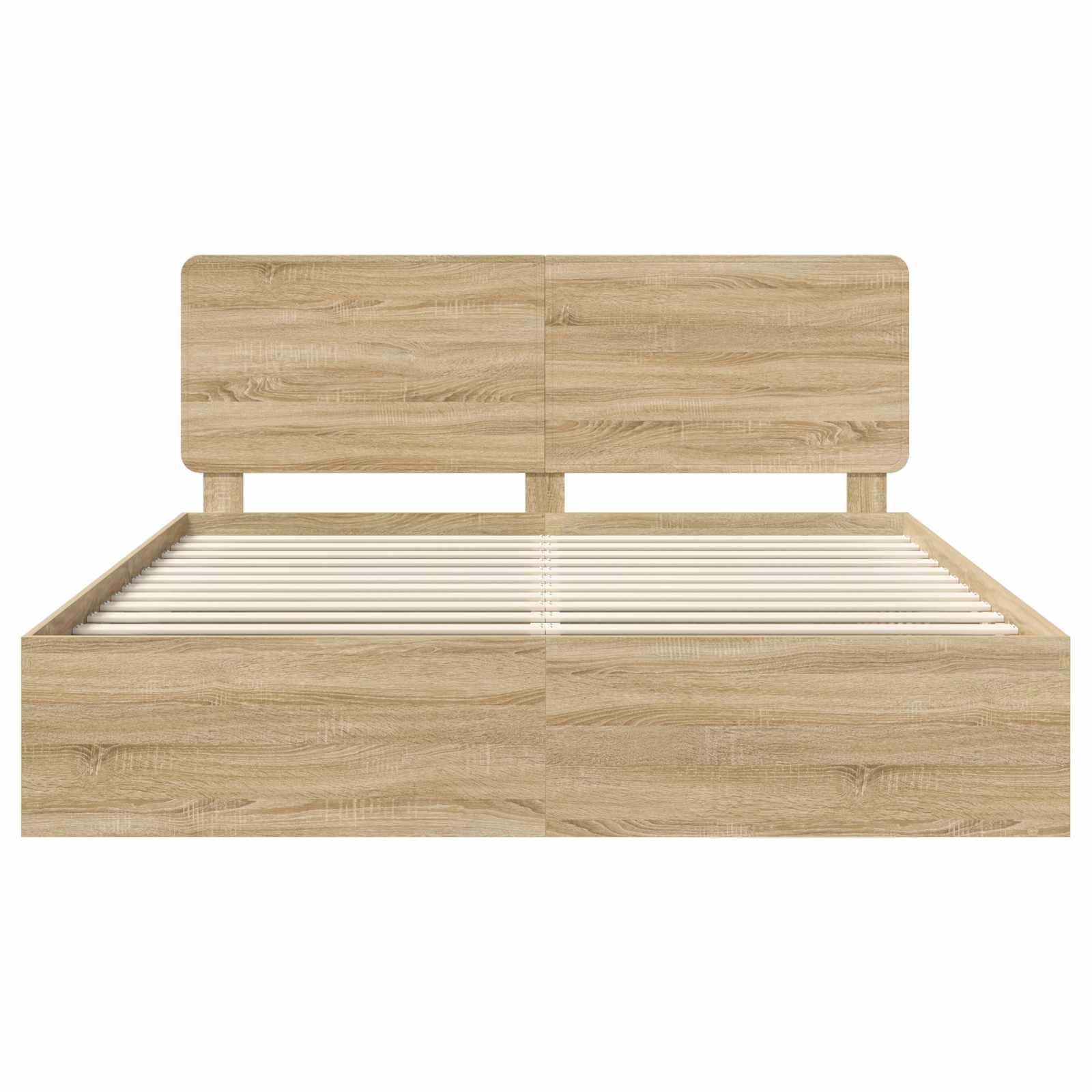 Cadre de lit Sonoma 200 x 200 cm Bois de pin massif - XIOS