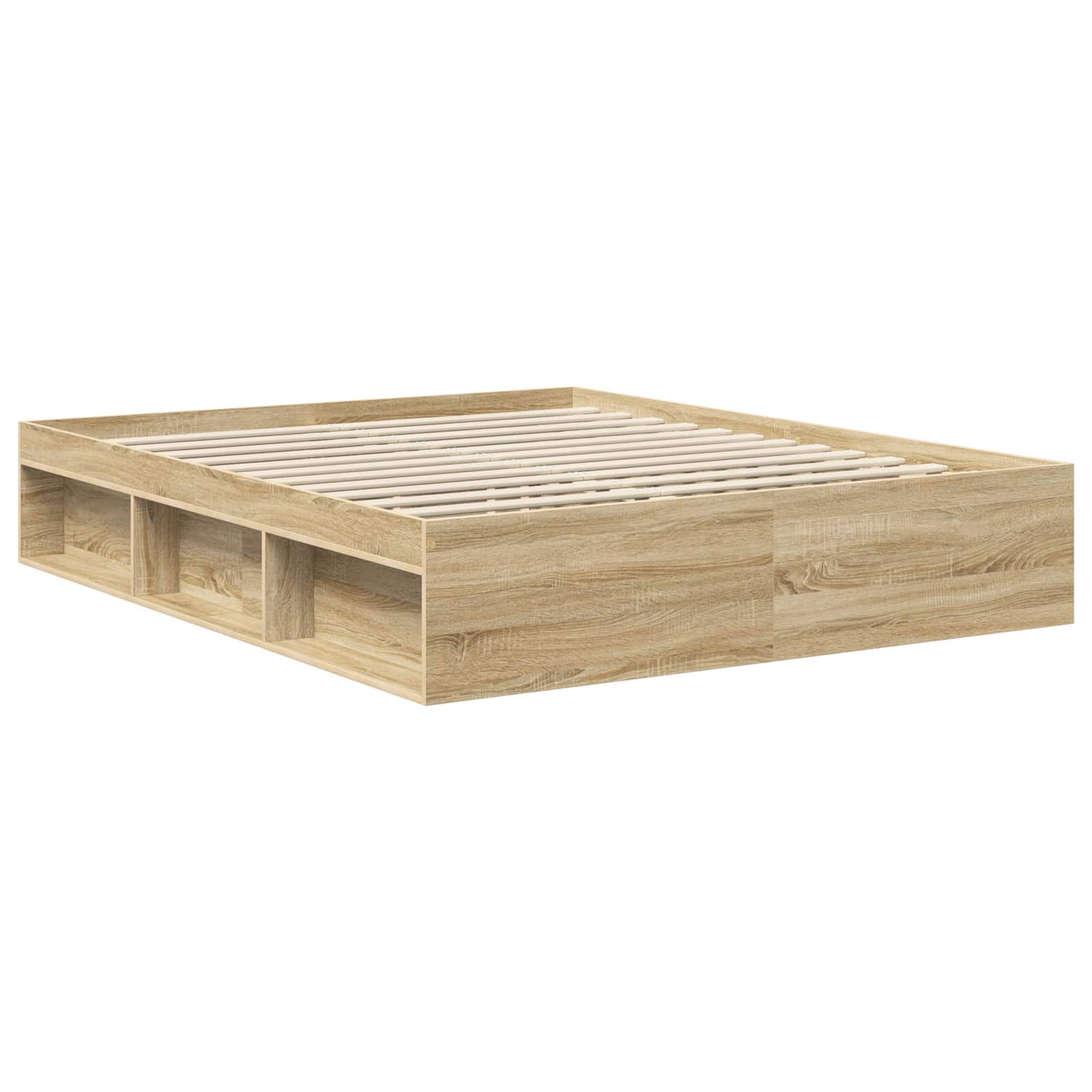 Cadre de lit Sonoma 160 x 200 cm Bois de pin massif - XIOS