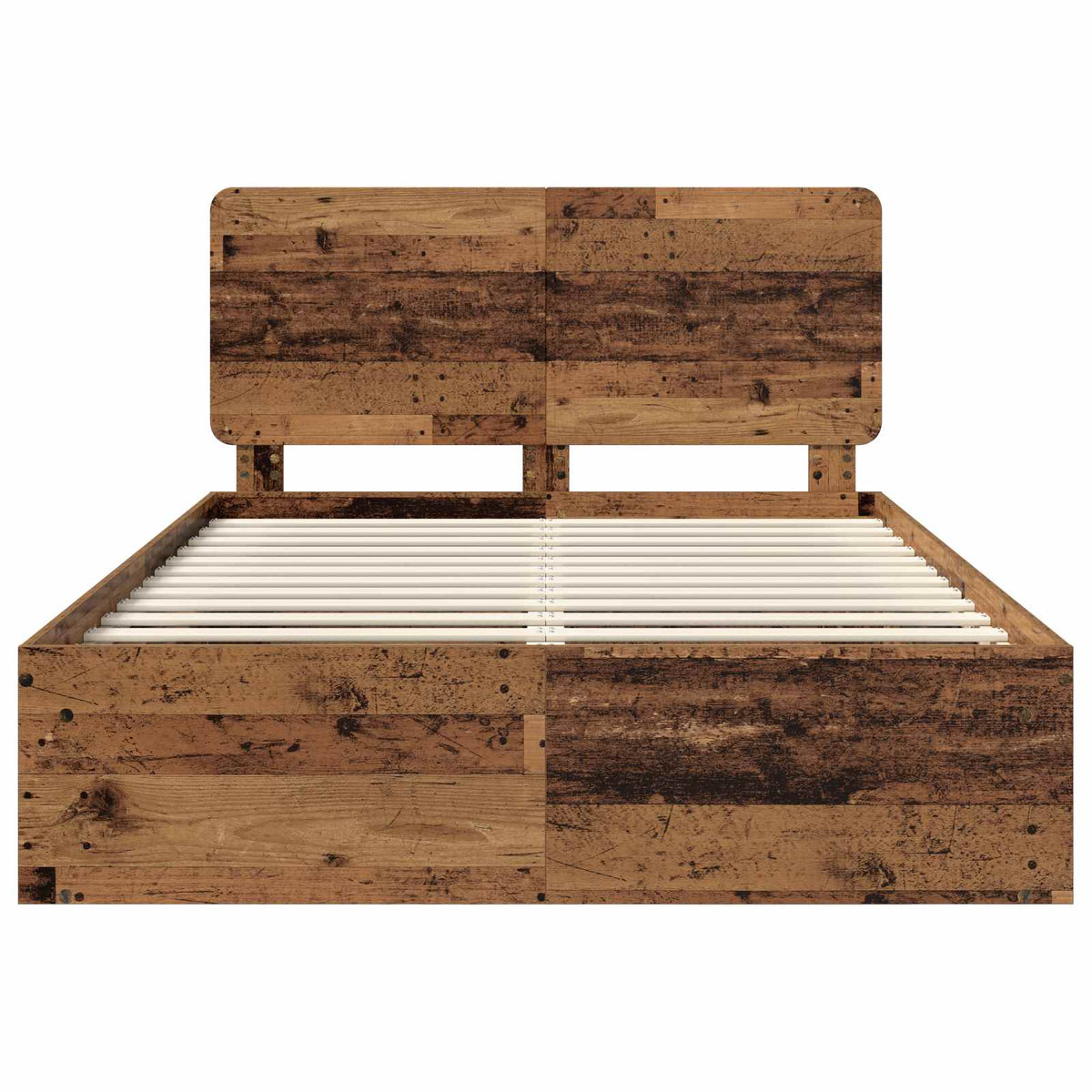 Cadre de lit Bois ancien 150 x 200 cm Bois de pin massif