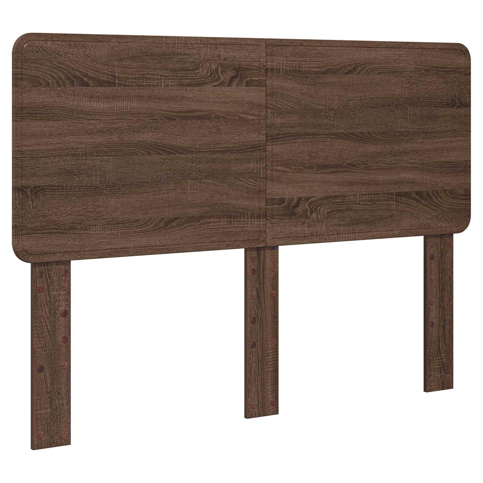 Cadre de lit Chêne brun 140 x 200 cm Bois de pin massif - XIOS