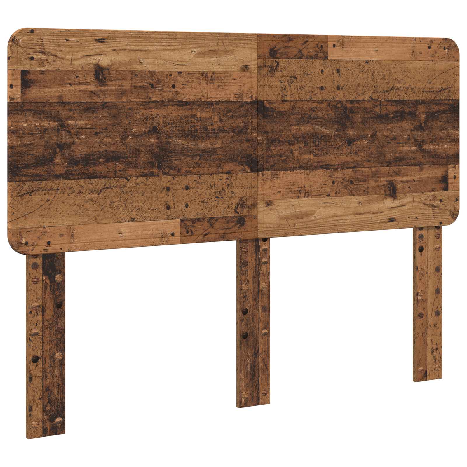 Cadre de lit Bois ancien 140 x 190 cm Bois de pin massif - XIOS