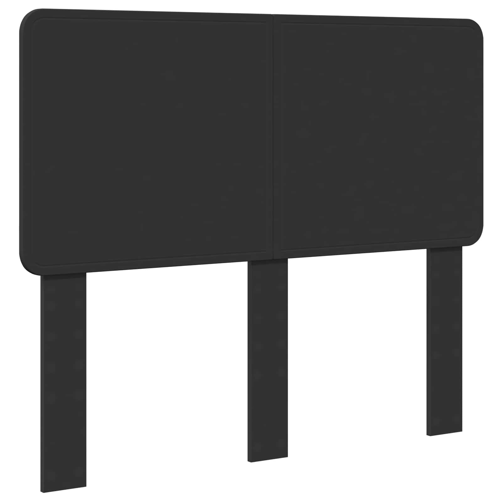 Cadre de lit Noir 120 x 200 cm Bois de pin massif - XIOS