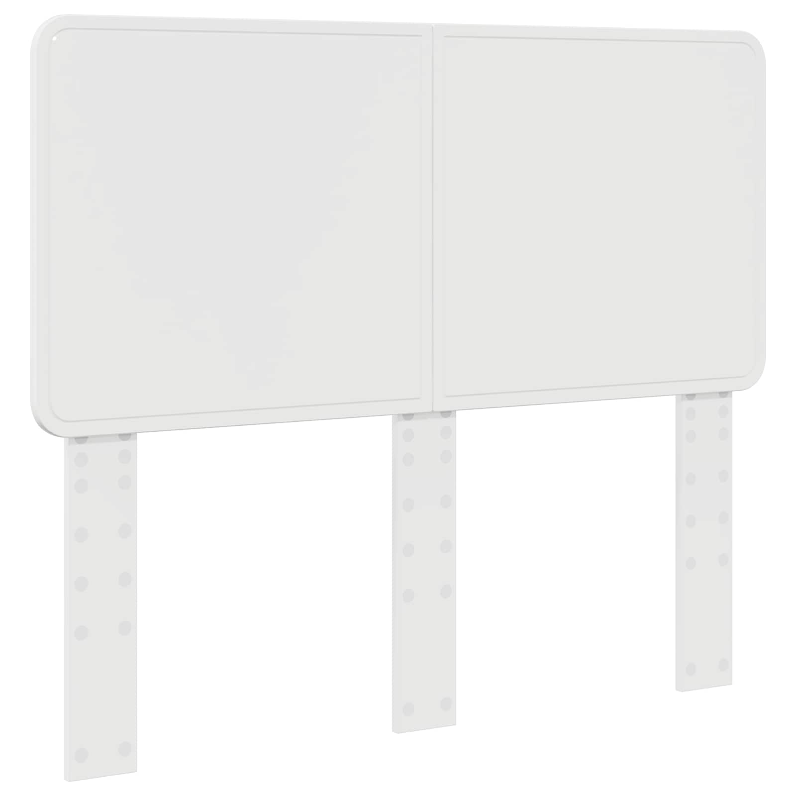 Cadre de lit Blanc 120 x 190 cm Bois de pin massif - XIOS