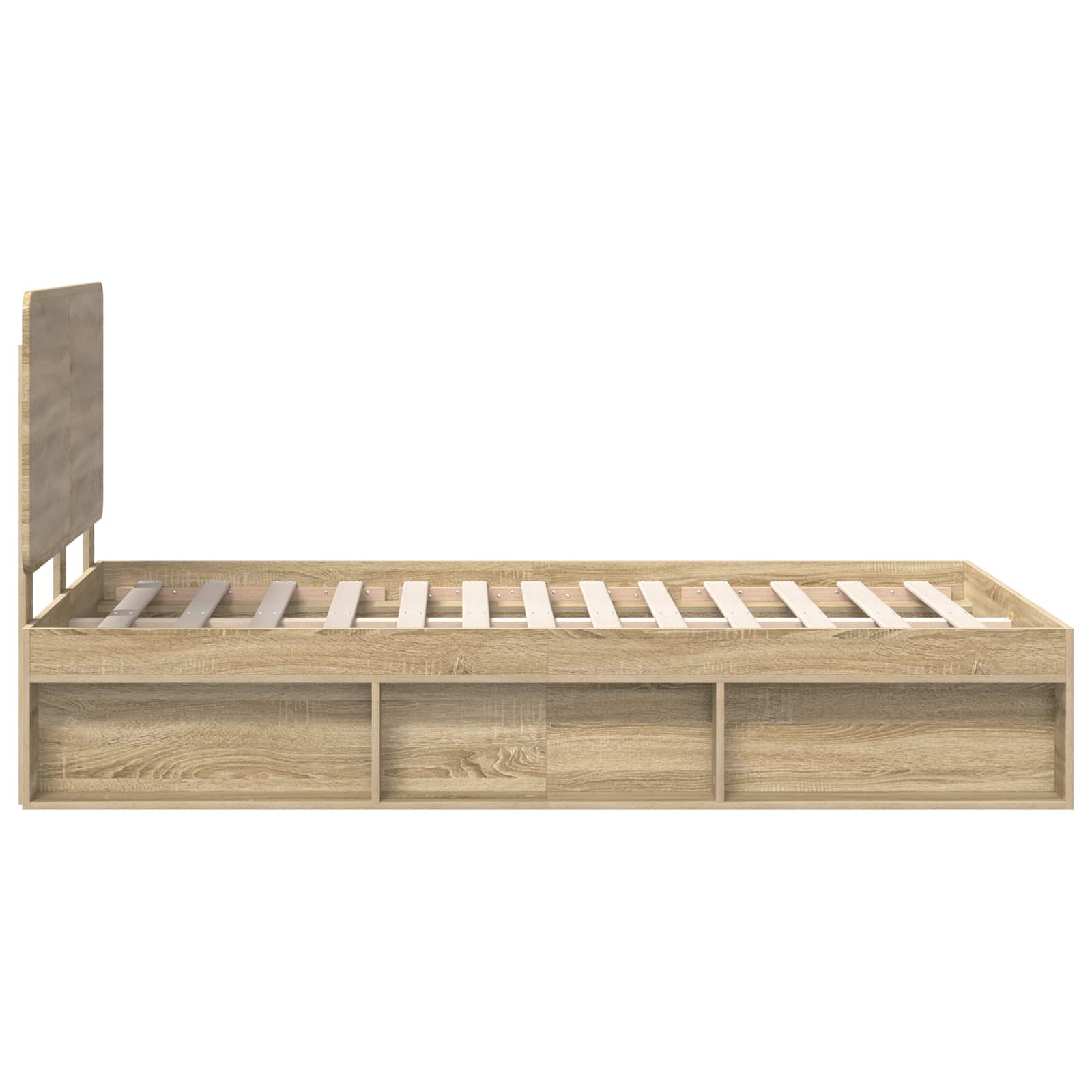Cadre de lit Sonoma 120 x 190 cm Bois de pin massif - XIOS