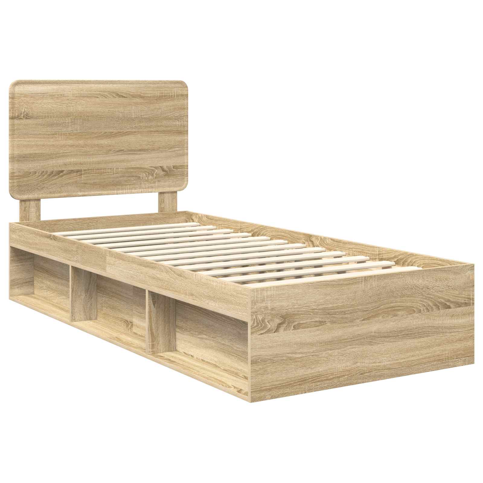 Cadre de lit Sonoma 100 x 200 cm Bois de pin massif