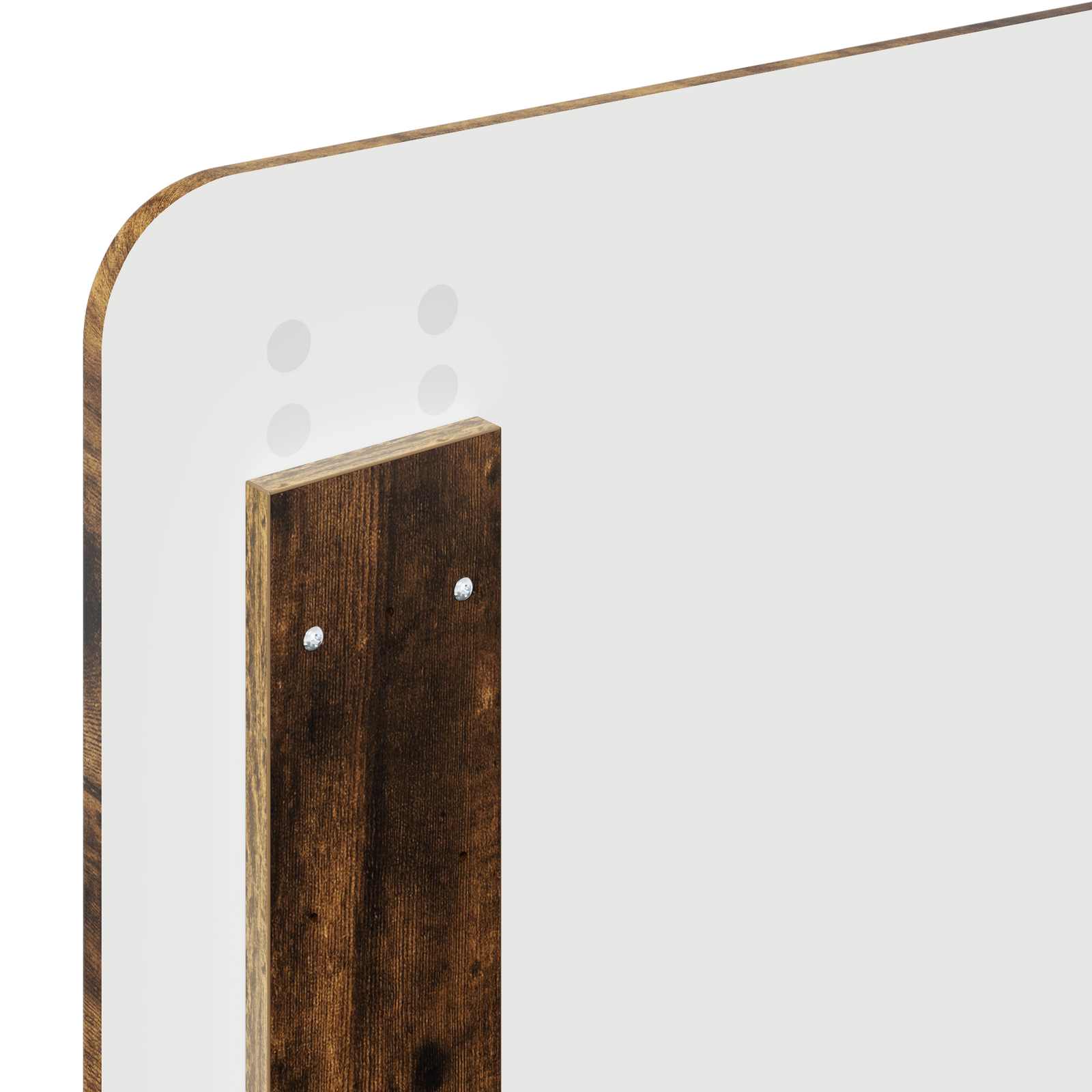Cadre de lit Chêne fumé 90 x 200 cm Bois de pin massif - XIOS