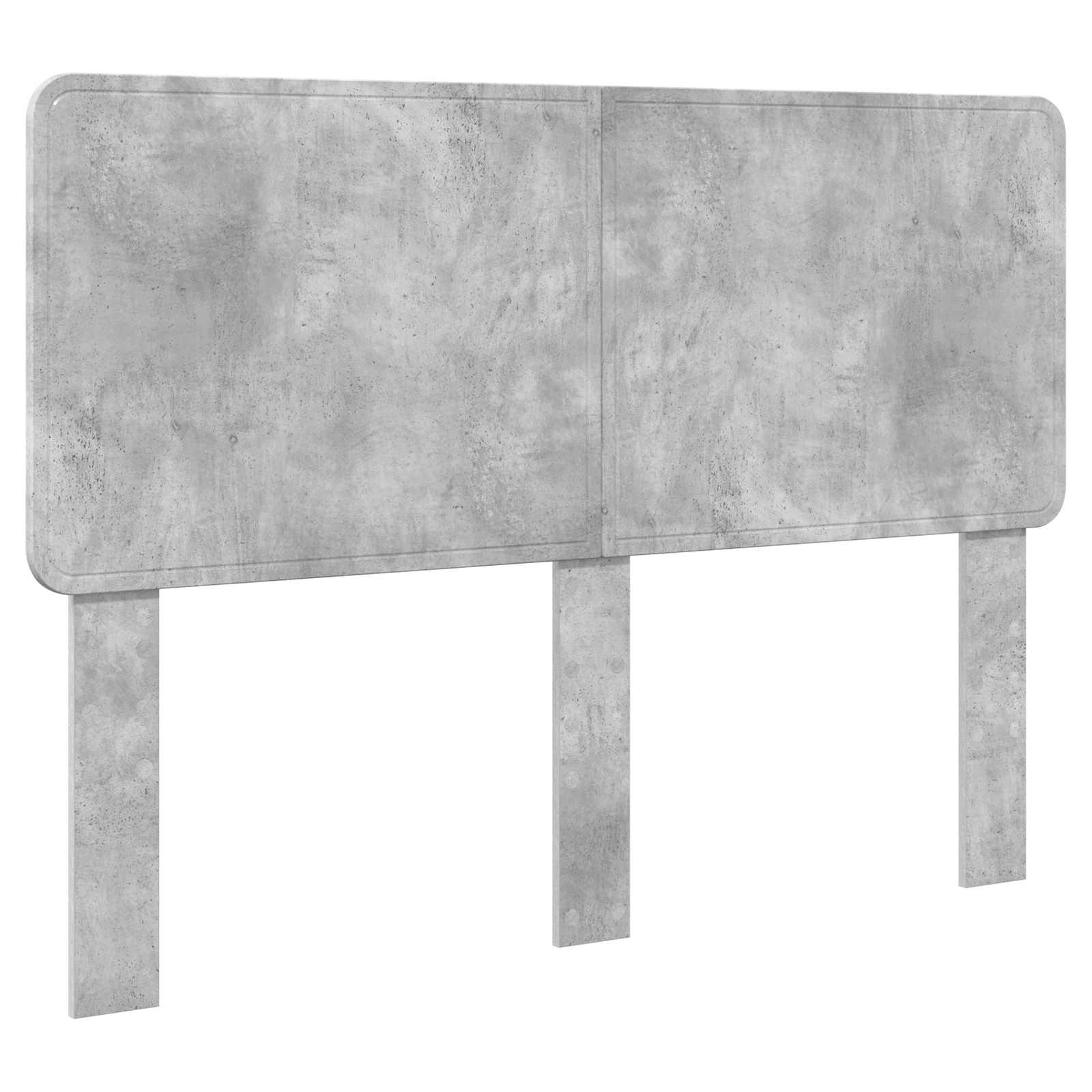 Cadre de lit Gris béton 150 x 200 cm Bois Ingénierie - XIOS
