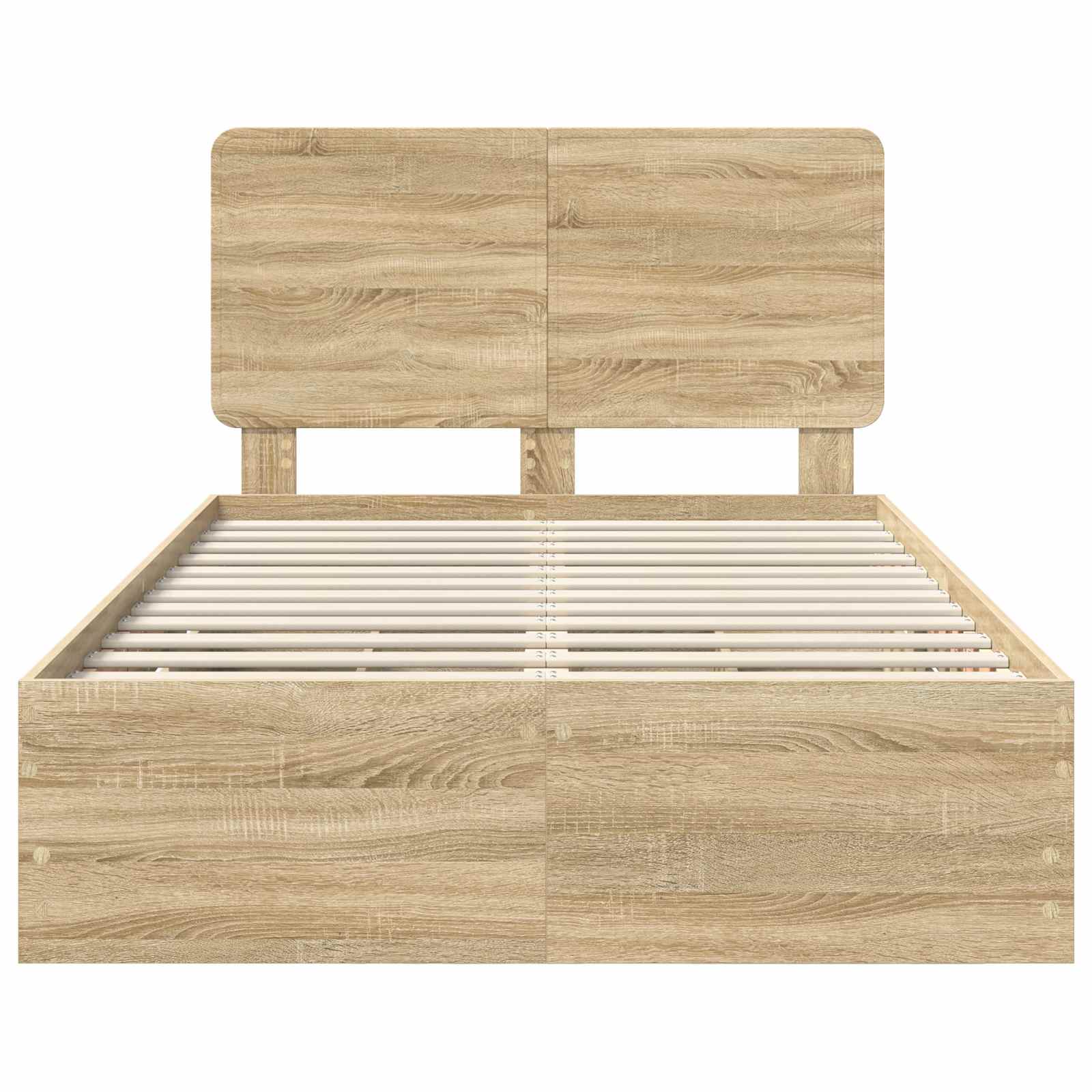 Cadre de lit Chêne Sonoma 120 x 190 cm Bois Ingénierie - XIOS