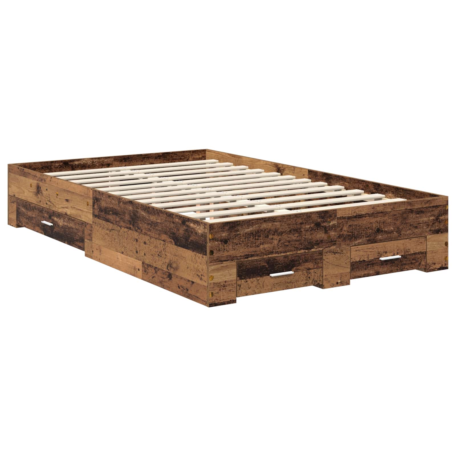 Cadre de lit Bois ancien 120 x 190 cm Bois d'ingénierie - XIOS