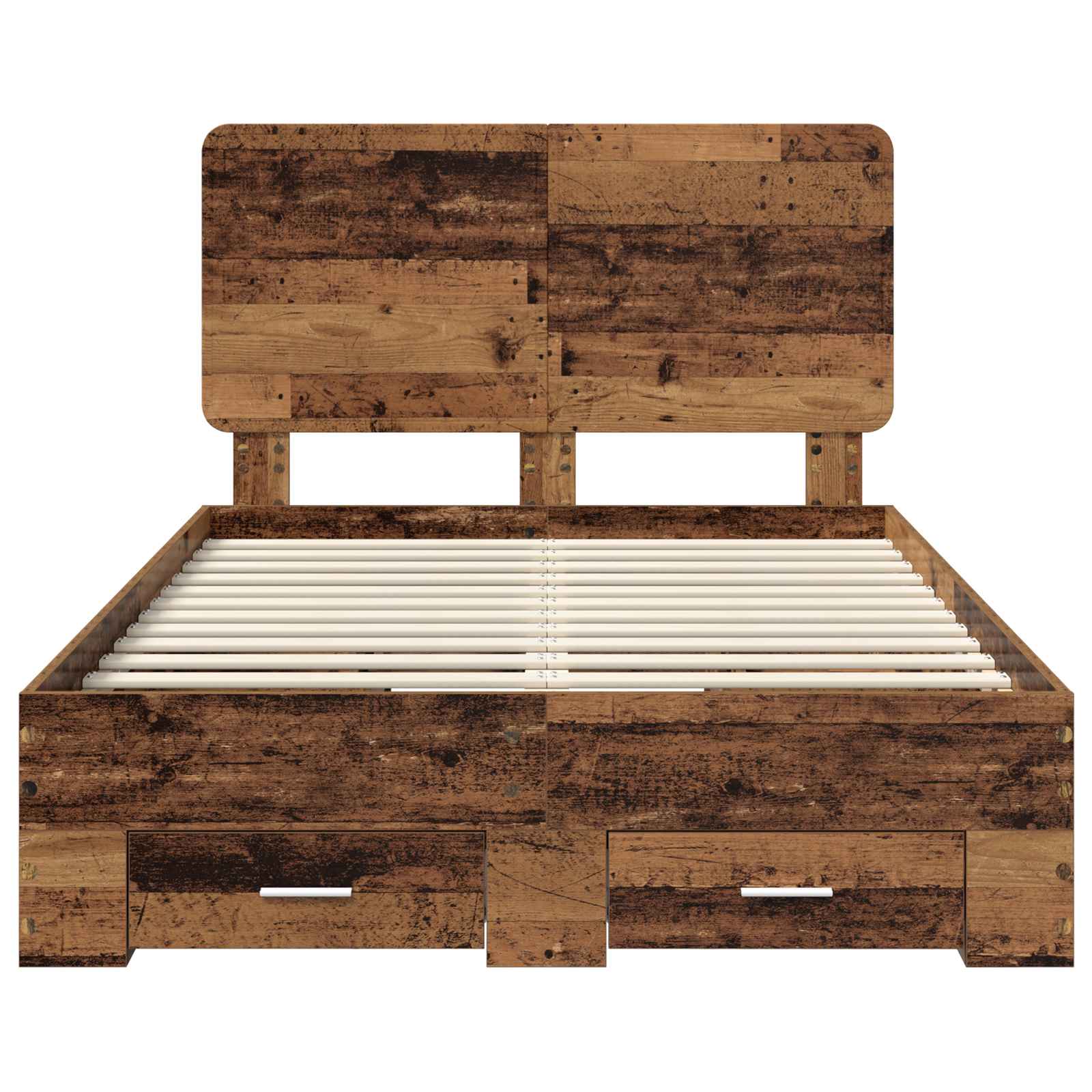 Cadre de lit Bois ancien 120 x 190 cm Bois d'ingénierie - XIOS