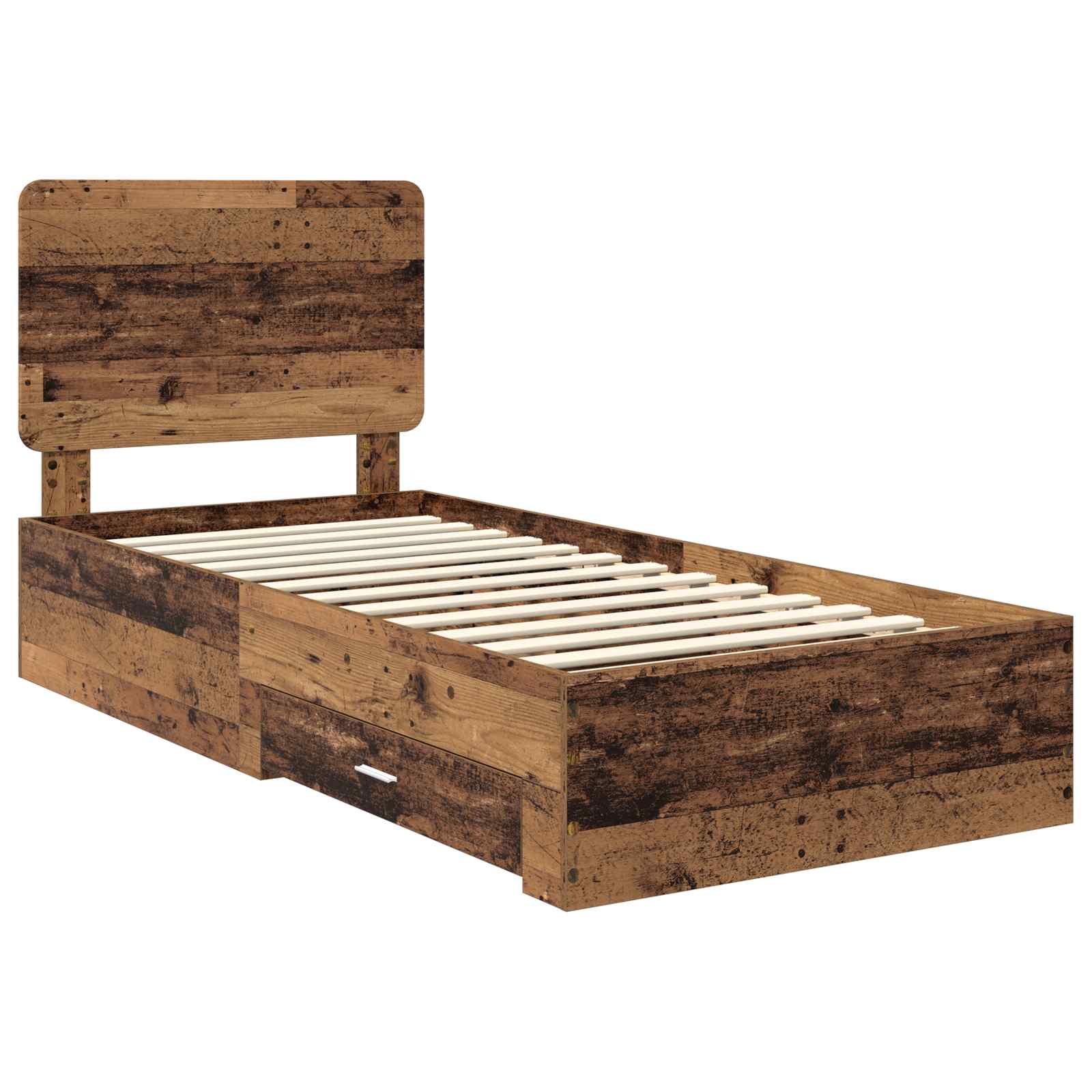 Cadre de lit Bois ancien 100 x 200 cm Bois d'ingénierie - XIOS