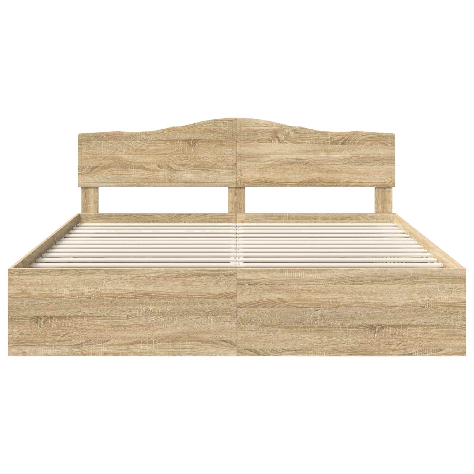 Cadre de lit Sonoma 200 x 200 cm Bois de pin massif - XIOS