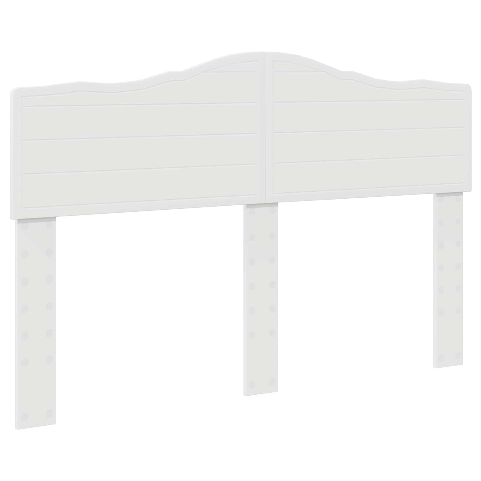 Cadre de lit Blanc 140 x 200 cm Bois de pin massif - XIOS