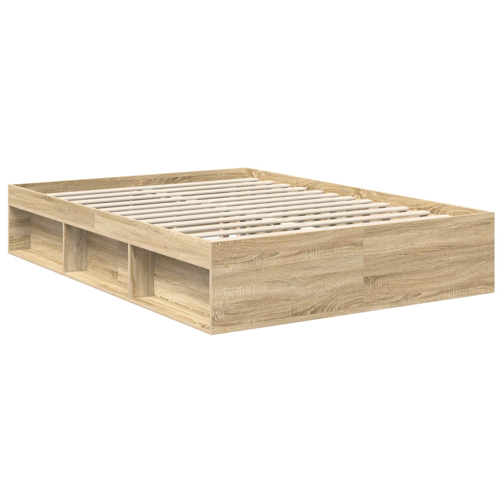 Cadre de lit Sonoma 140 x 200 cm Bois de pin massif - XIOS